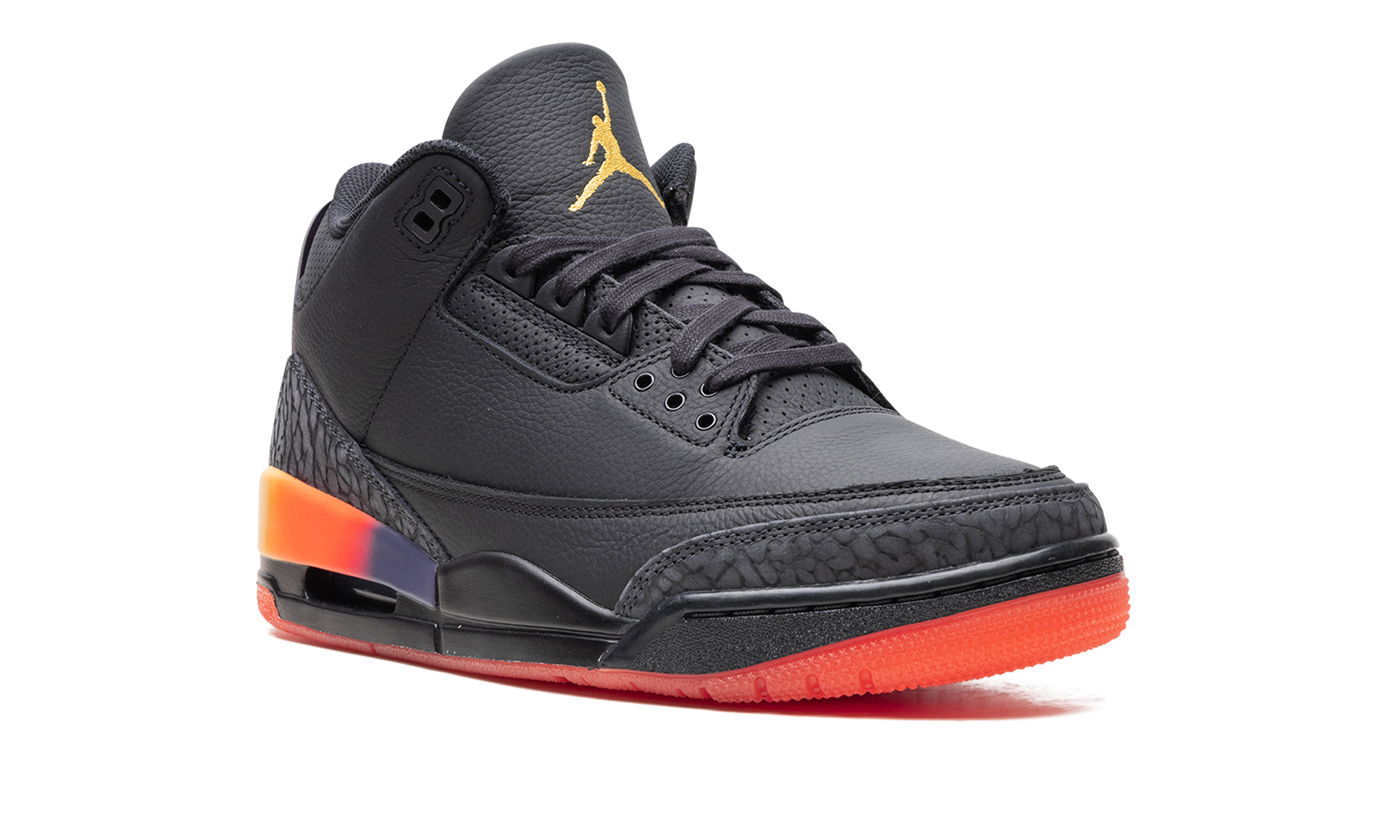 jordan 3 retro j balvin rio+FN0344-001+diagnol right view