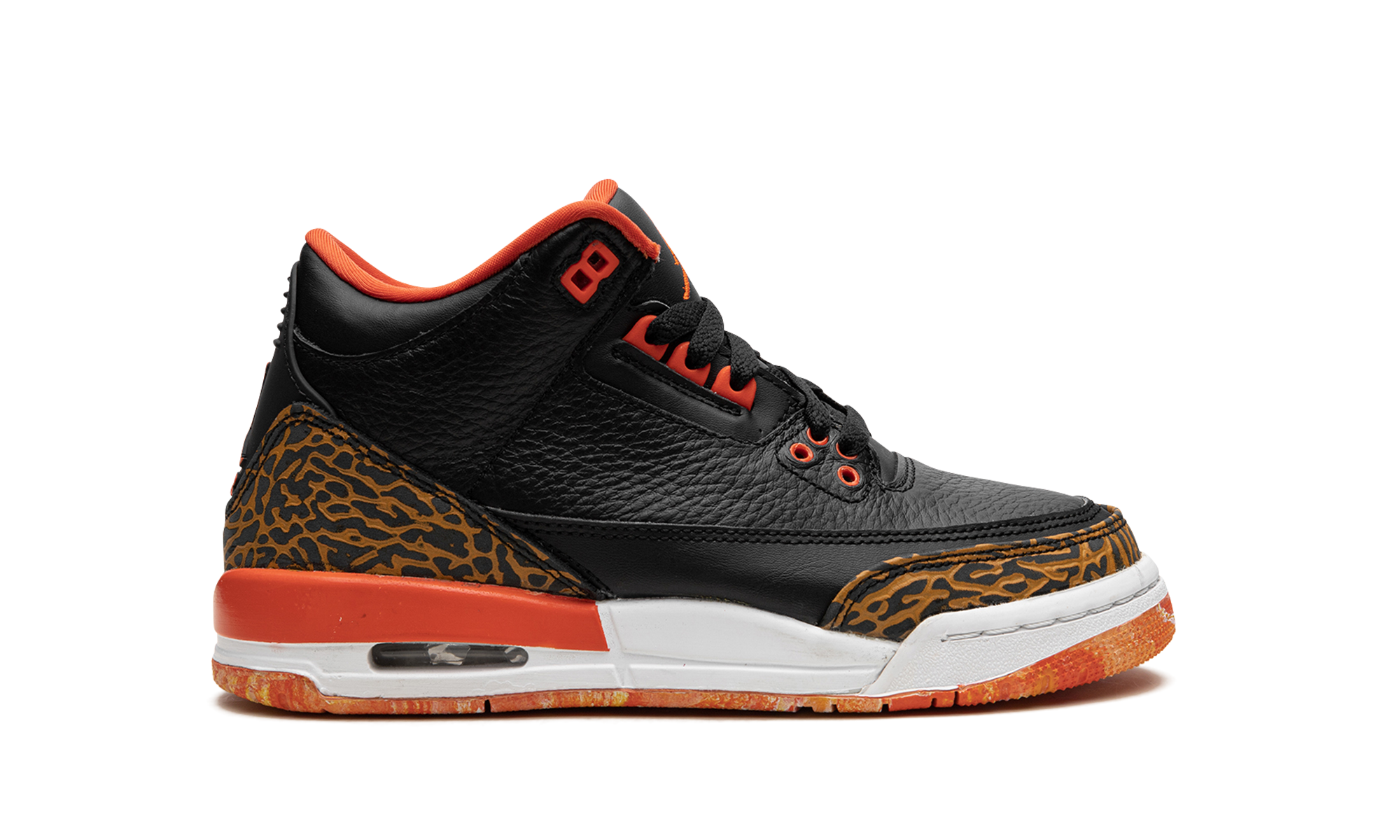 jordan 3 retro kumquat gs+441140-088+right view