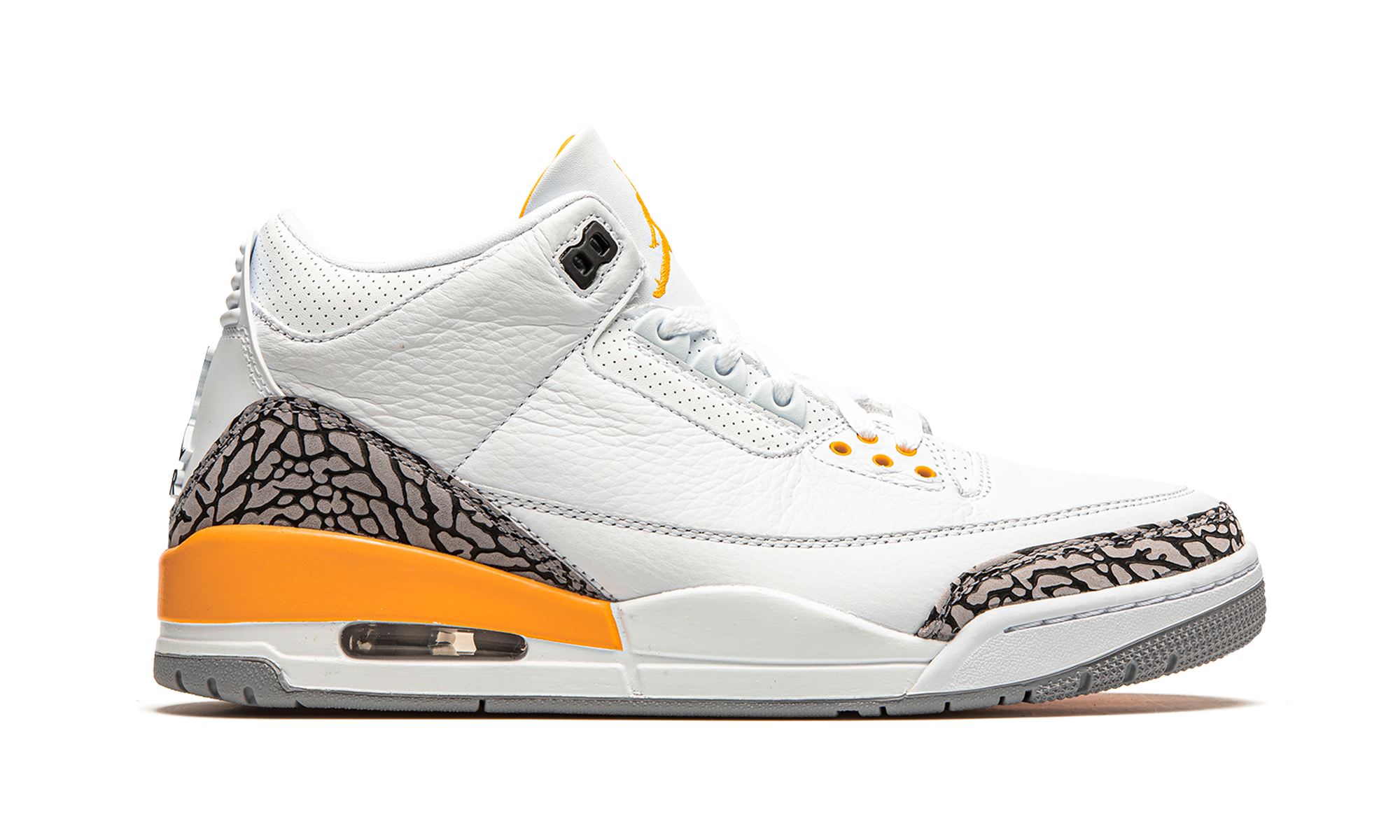 jordan 3 retro laser orange women s+CK9246-108+diagnol right view