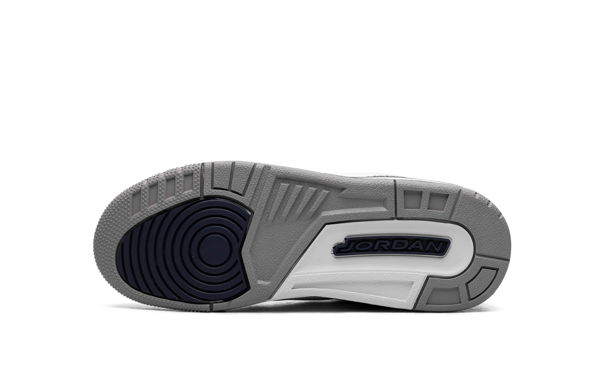 jordan 3 retro midnight navy gs+DM0967-140+bottom view