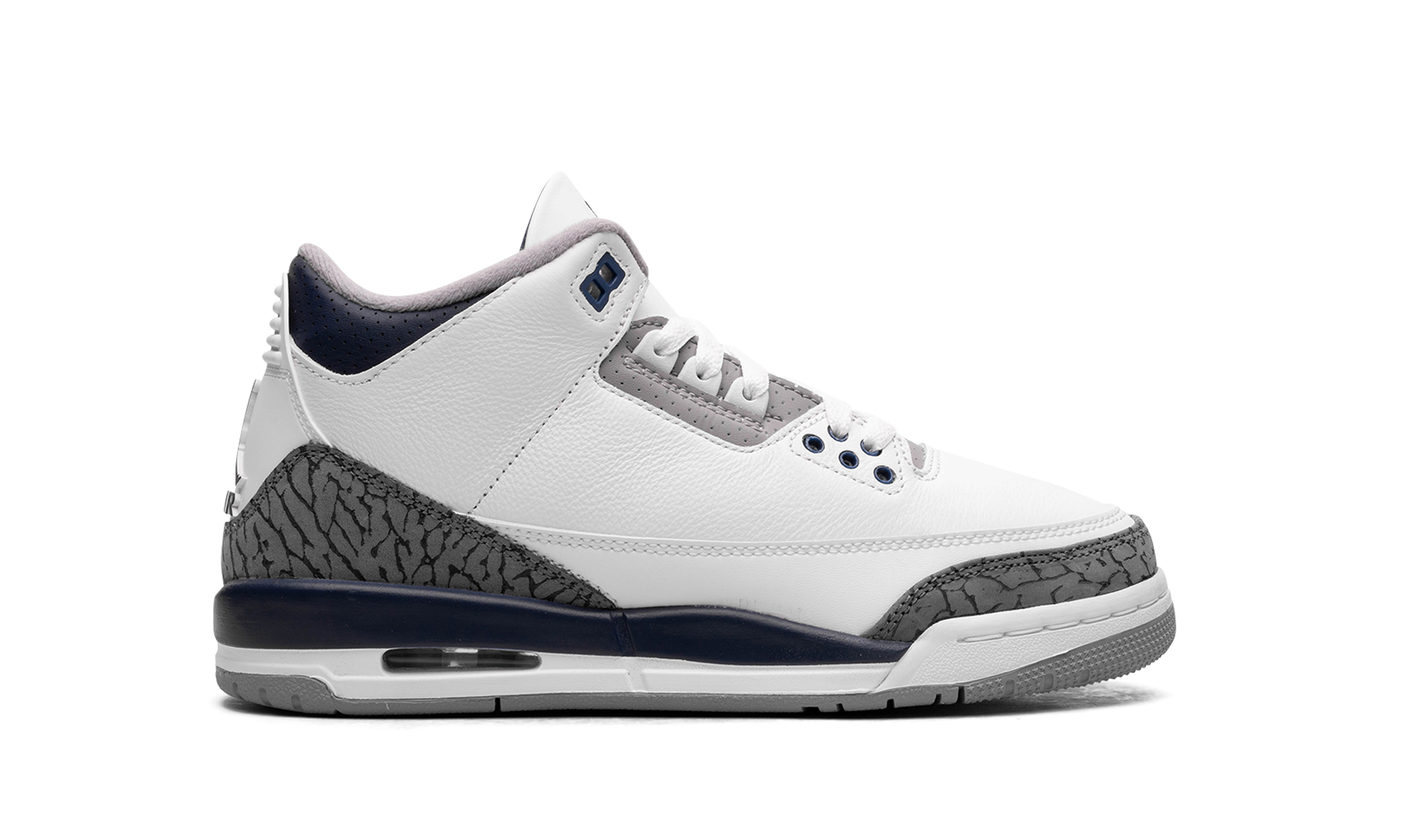 jordan 3 retro midnight navy gs+DM0967-140+right view