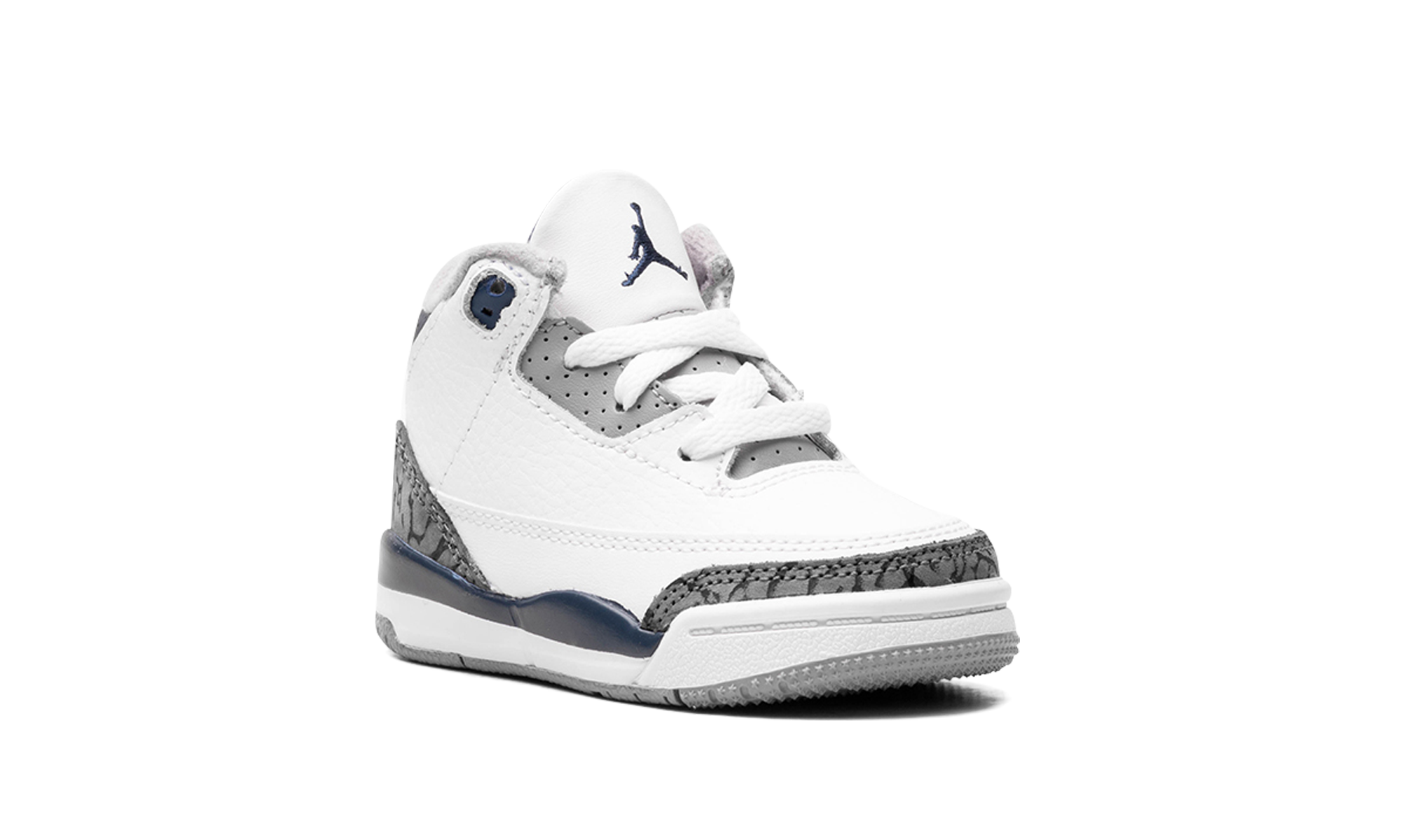 jordan 3 retro midnight navy td+DM0968-140+diagnol right view