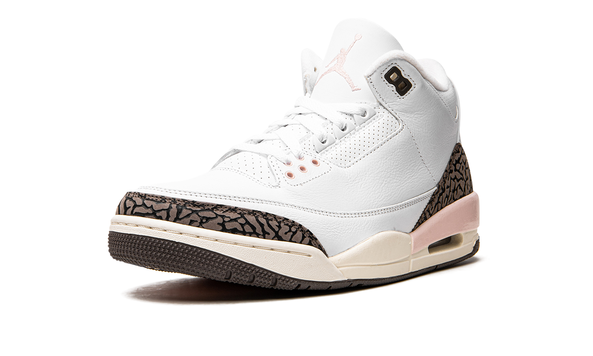 jordan 3 retro neapolitan dark mocha women s+CK9246-102+left diagnol single view