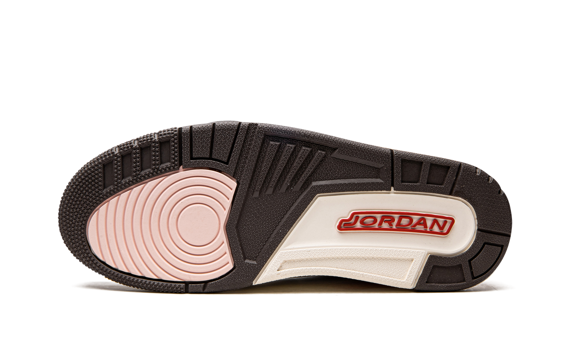 jordan 3 retro neapolitan dark mocha women s+CK9246-102+bottom view