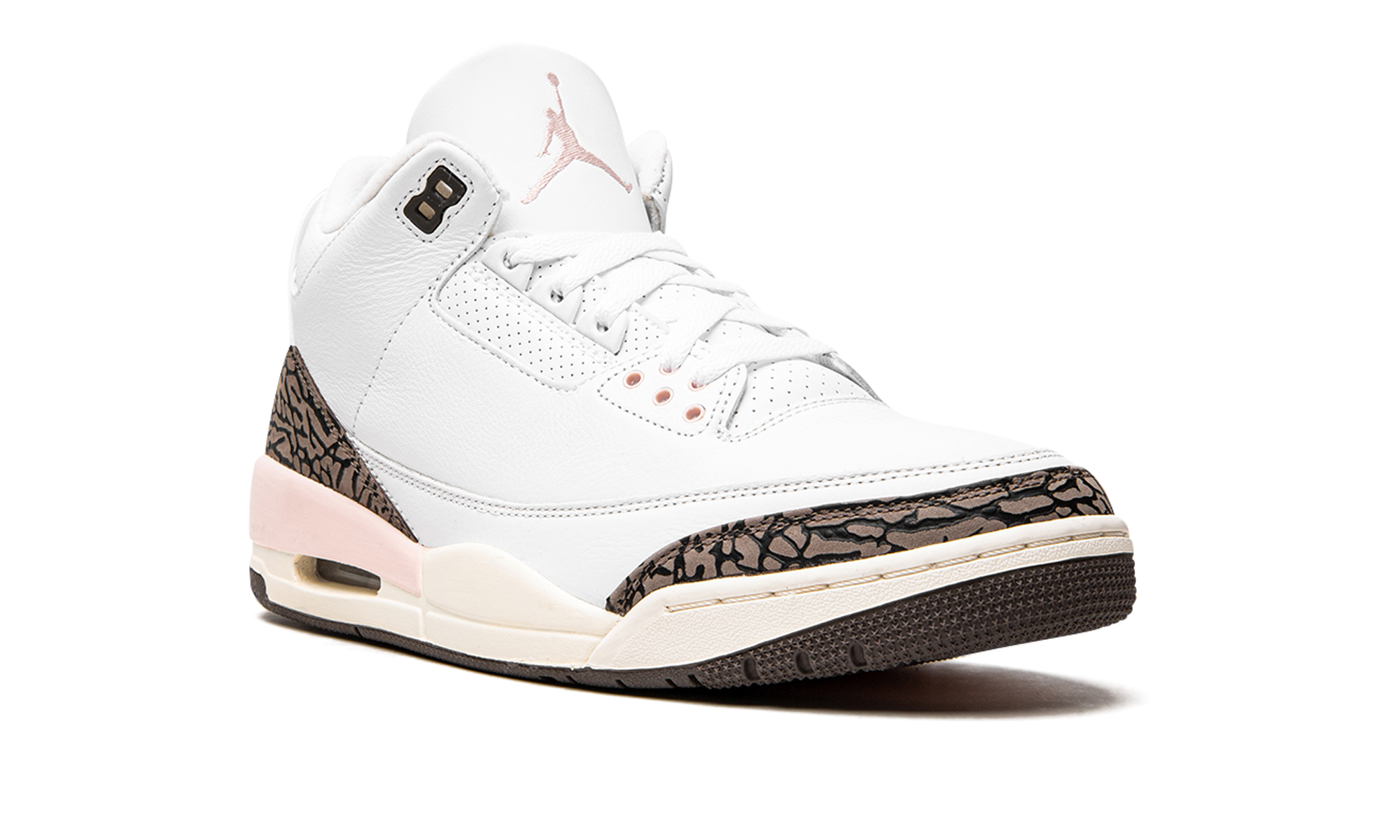 jordan 3 retro neapolitan dark mocha women s+CK9246-102+diagnol right view