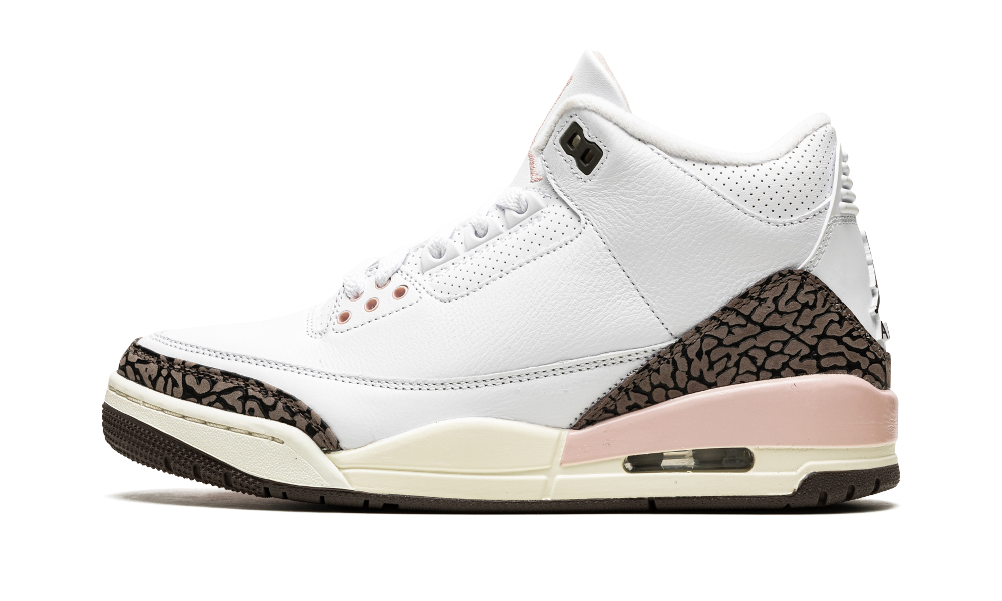 jordan 3 retro neapolitan dark mocha women s+CK9246-102+diagnol right view 1