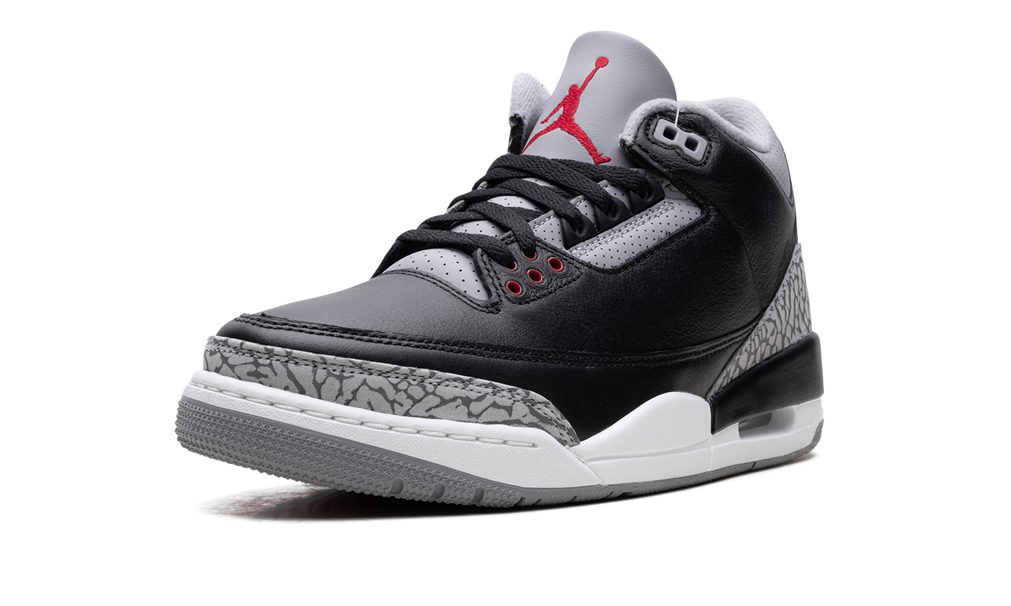jordan 3 retro og black cement 2024+DN3707-010+left diagnol single view