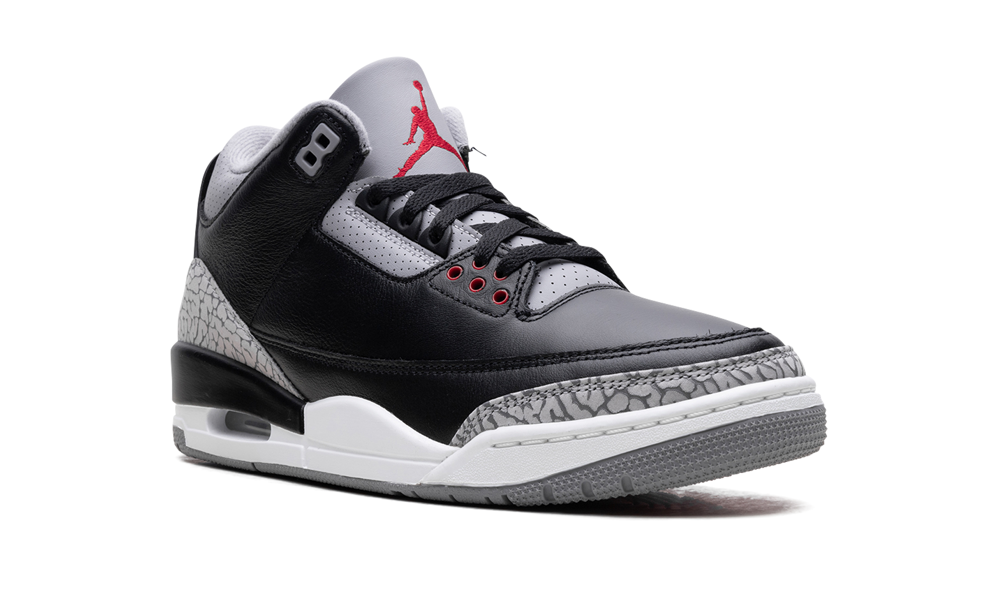 jordan 3 retro og black cement 2024+DN3707-010+diagnol right view
