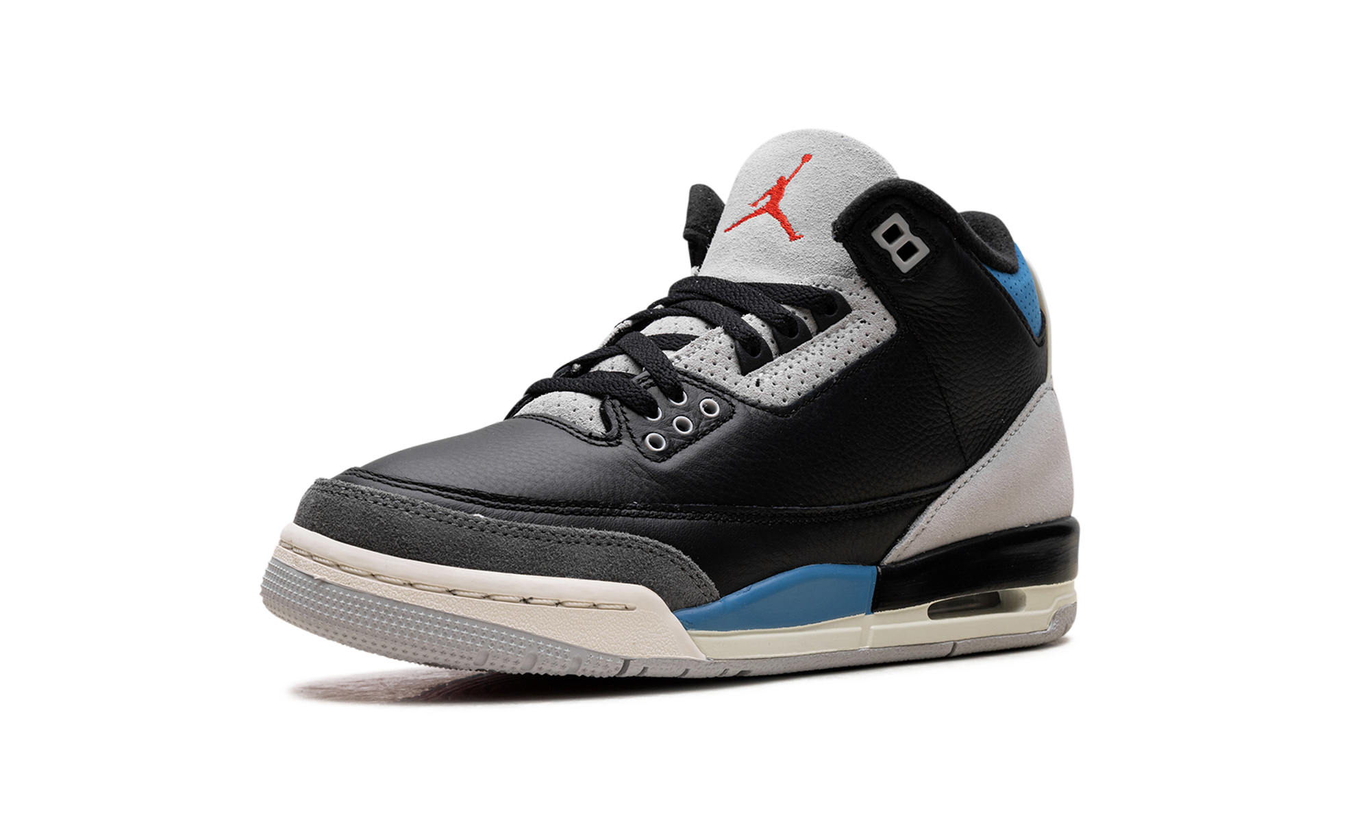 jordan 3 retro og rare air gs+IB8968-004+left diagnol single view