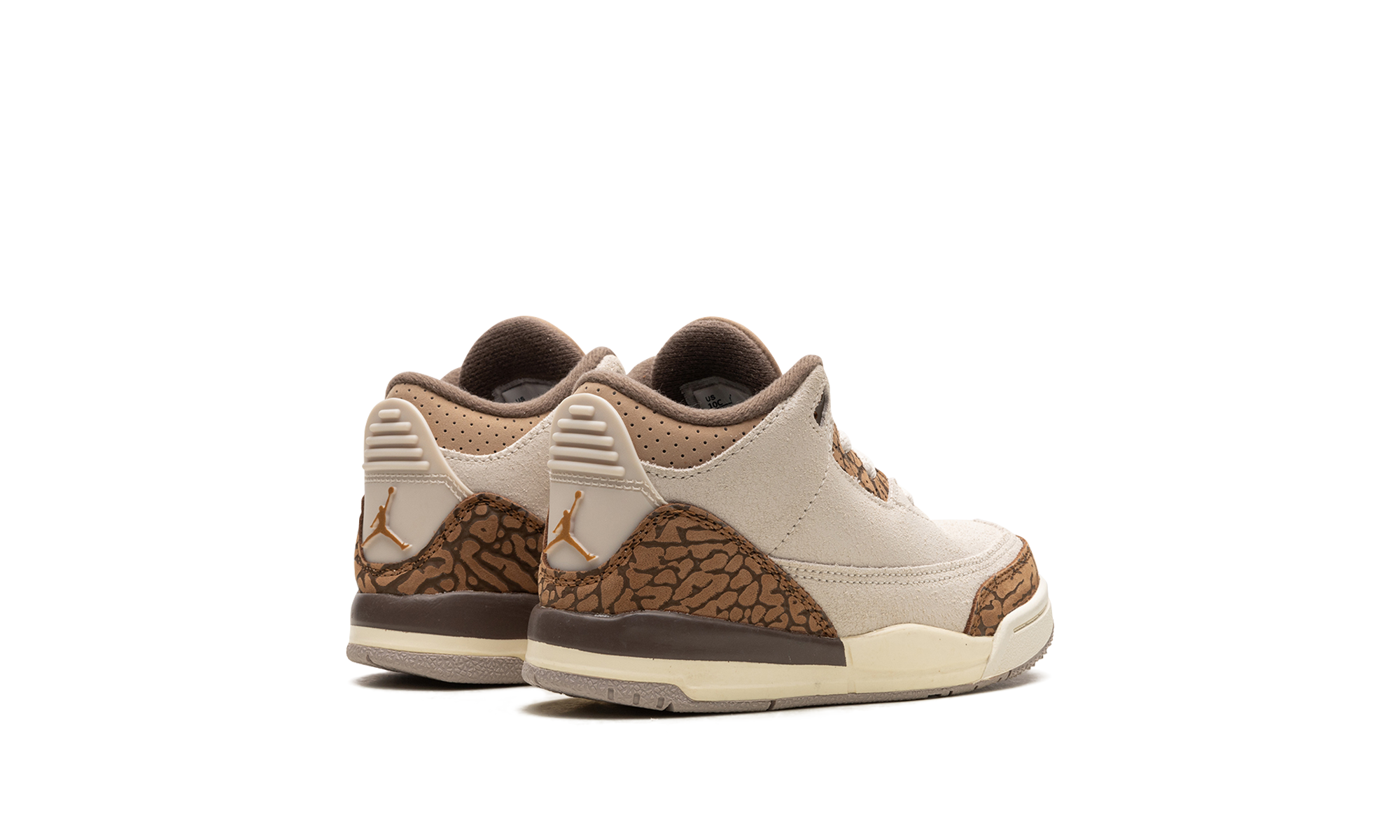 jordan 3 retro palomino td+DM0968-102+diagnol right behind view