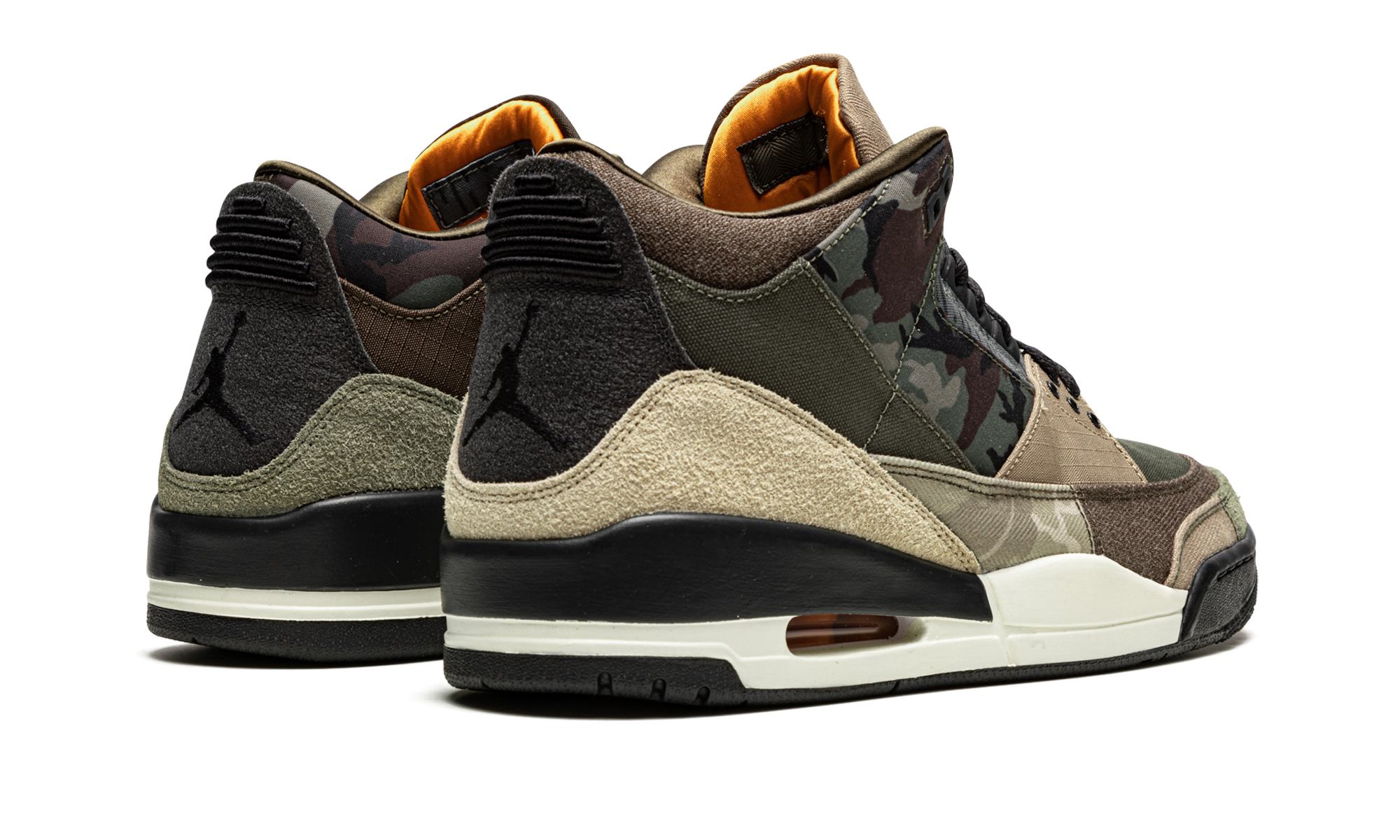 jordan 3 retro patchwork camo+DO1830-200+diagnol right behind view
