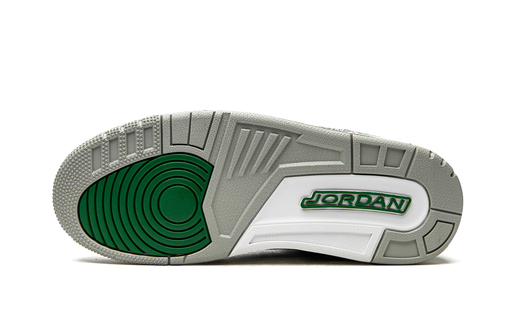 jordan 3 retro pine green+CT8532-030+bottom view