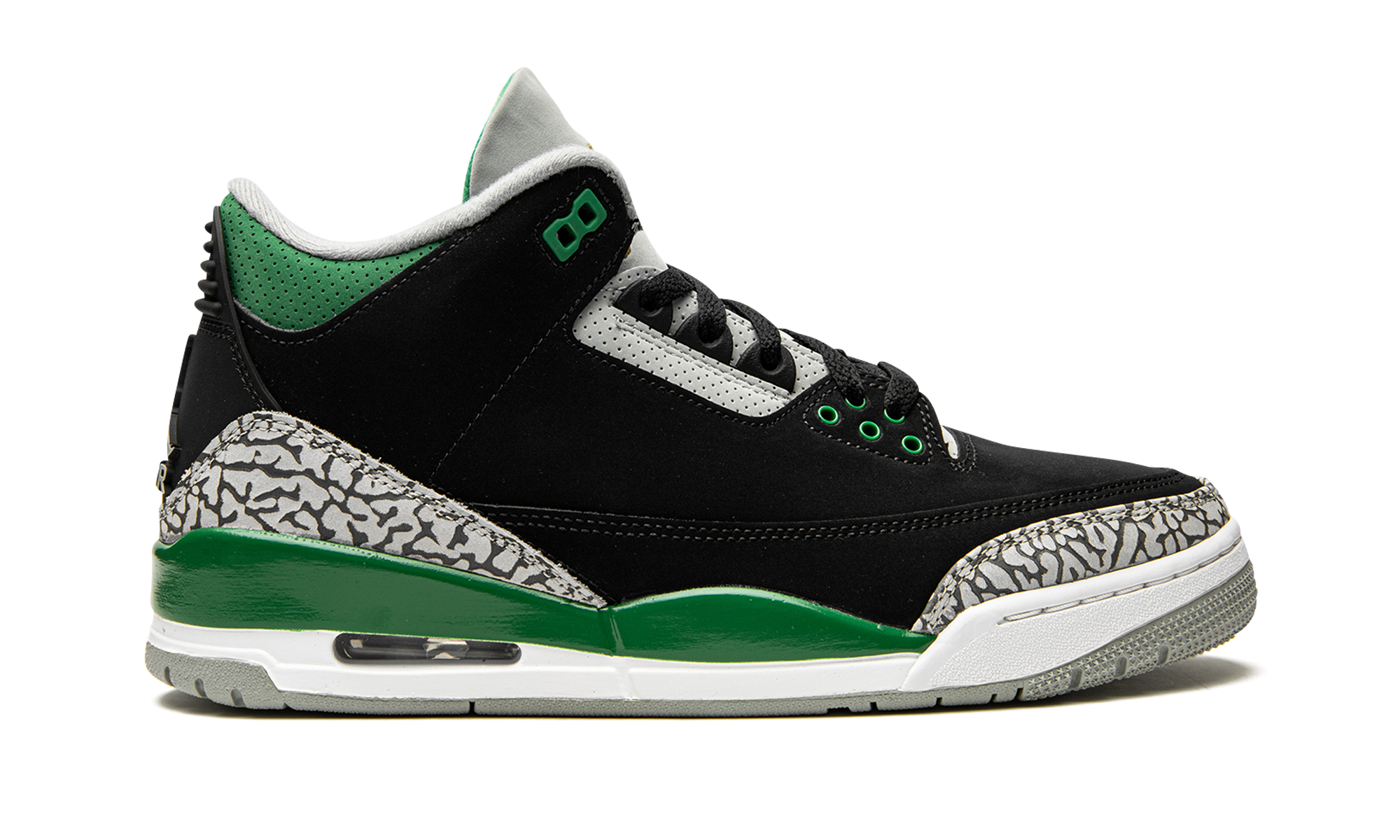 jordan 3 retro pine green+CT8532-030+right view