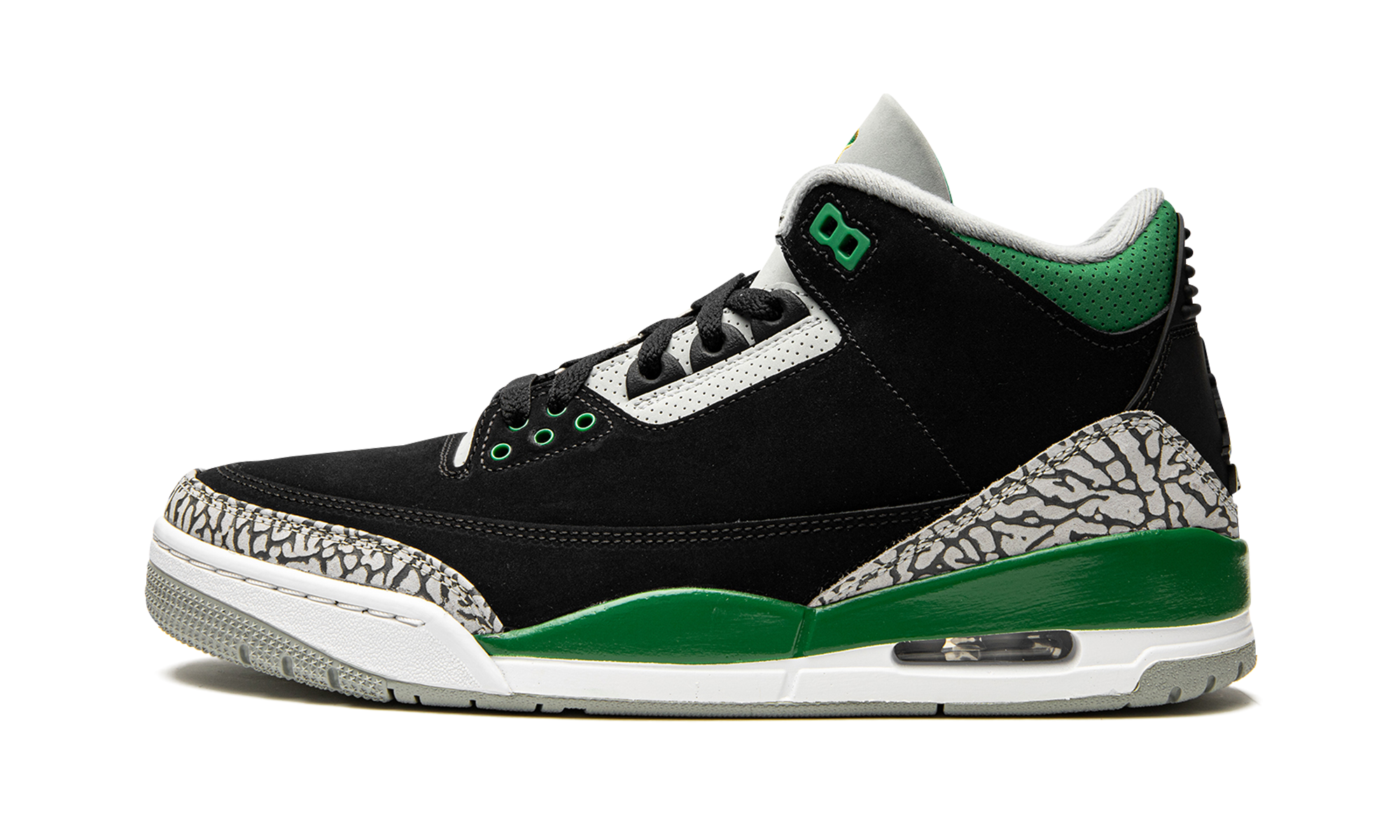 jordan 3 retro pine green+CT8532-030+diagnol right view 1