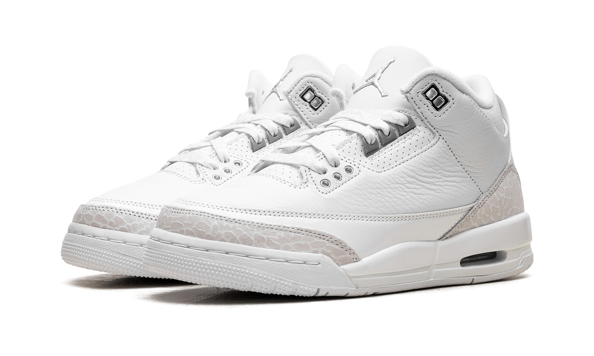 jordan 3 retro pure money 2025 gs+DM0967-111+diagnol left view