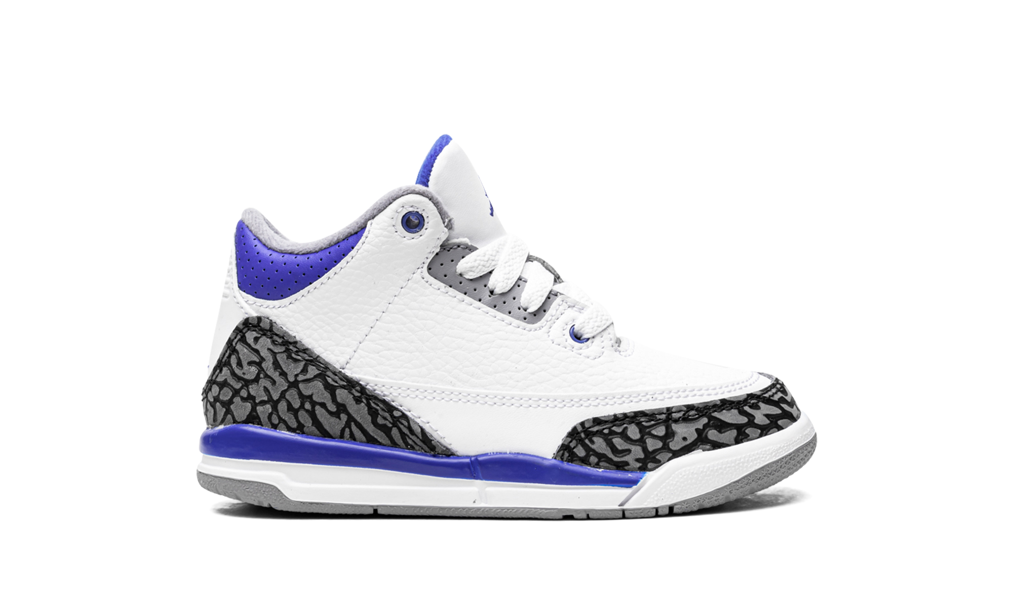 jordan 3 retro racer blue ps+429487-145+right view