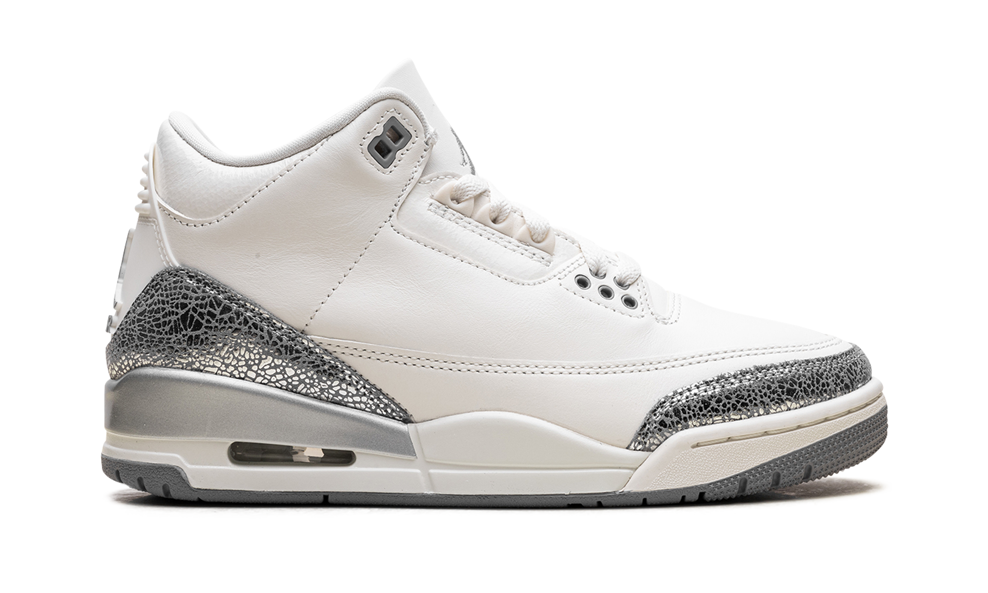 jordan 3 retro sail cement grey women s+CK9246-100+right view