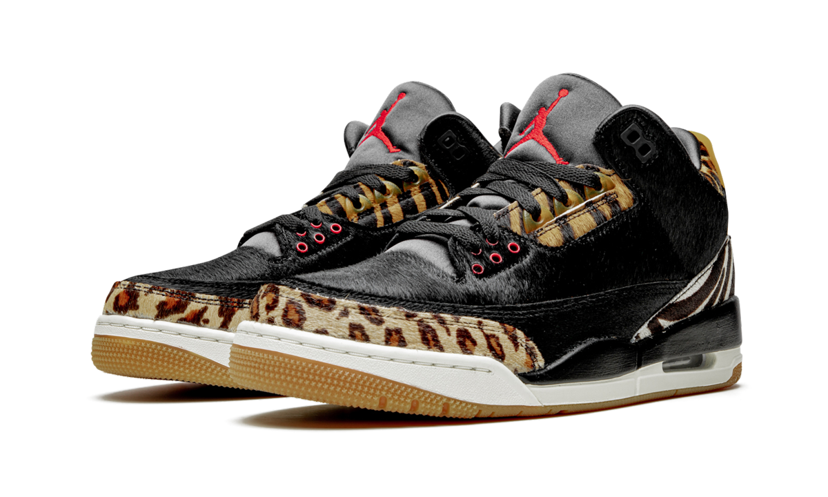 jordan 3 retro se animal instinct+CK4344-002+diagnol left view