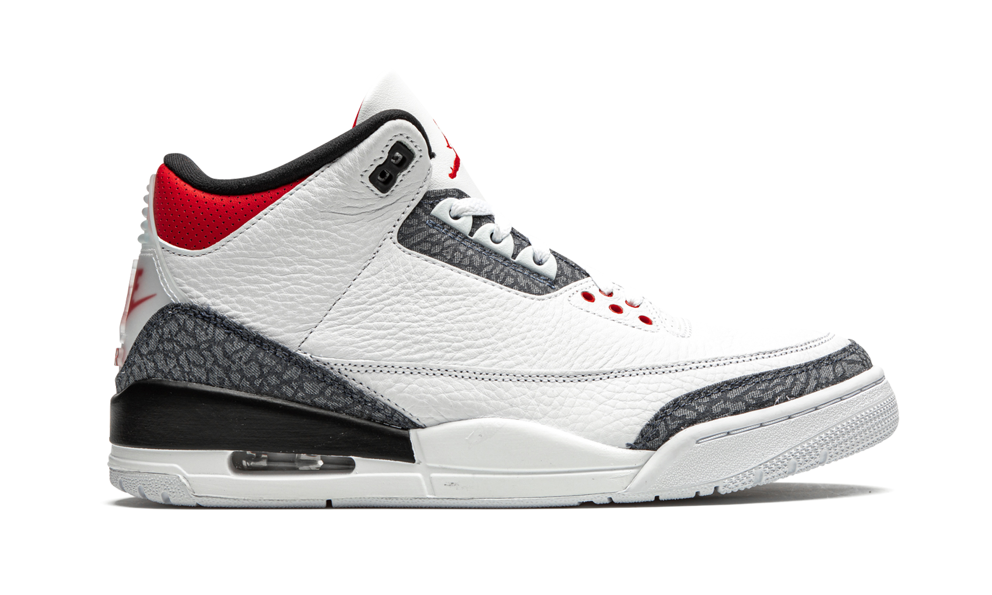 jordan 3 retro se fire red denim 2020+CZ6431-100+right view
