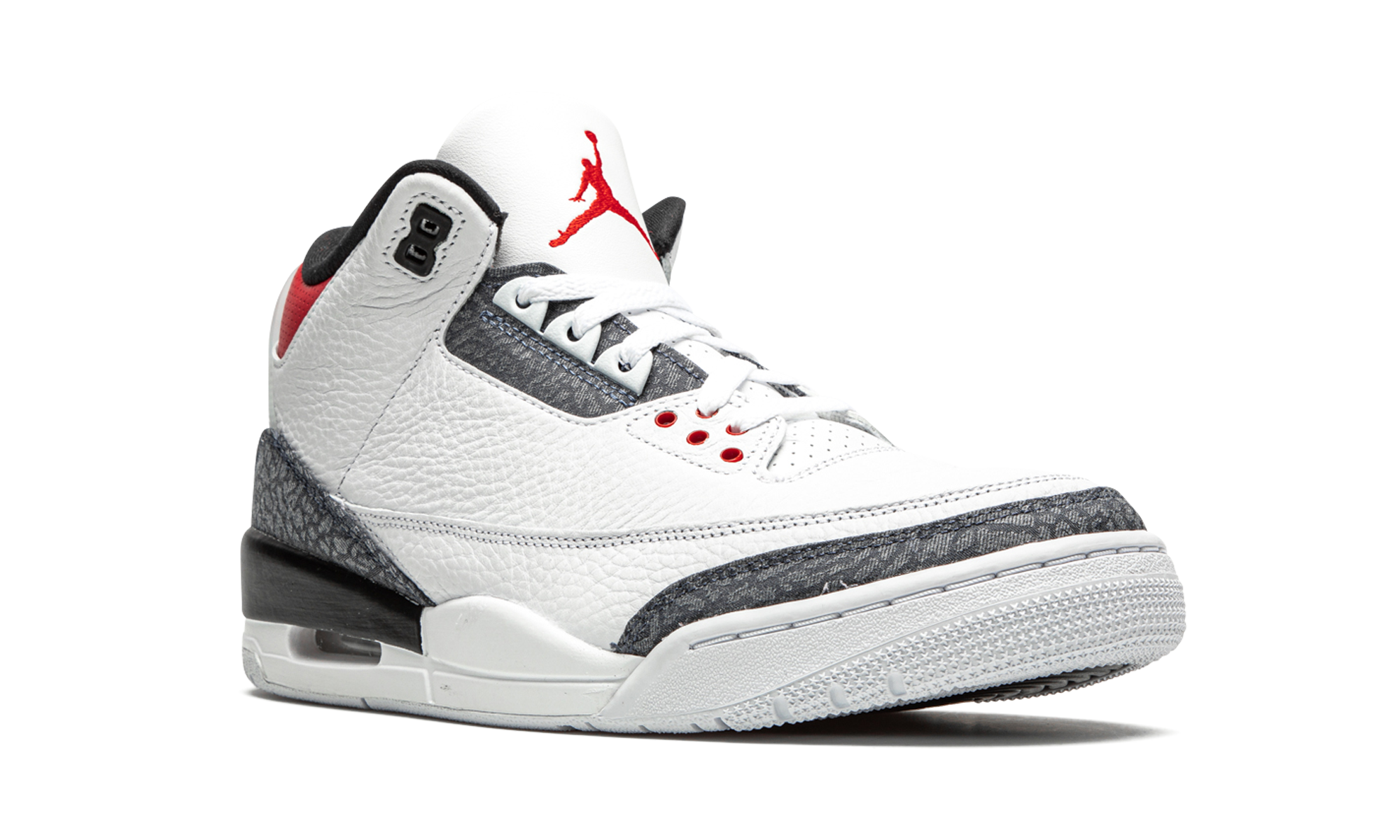 jordan 3 retro se fire red denim 2020+CZ6431-100+diagnol right view