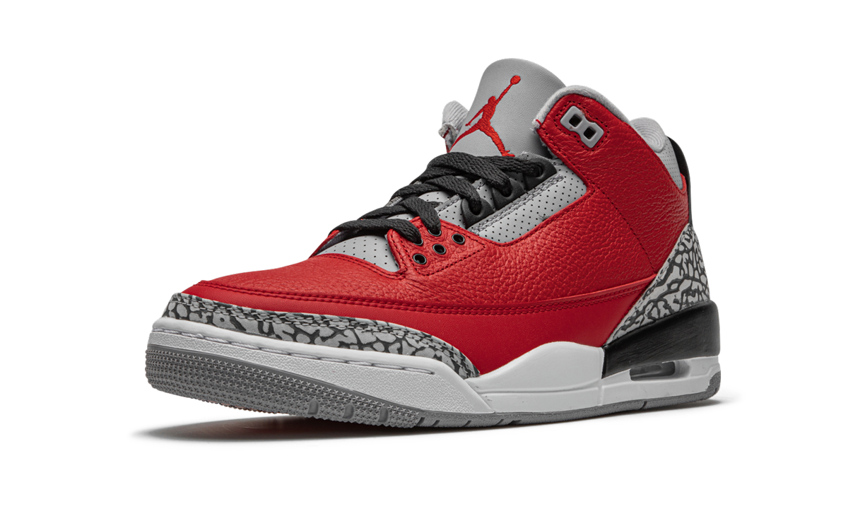 jordan 3 retro se unite chicago exclusive+CU2277-600+left diagnol single view
