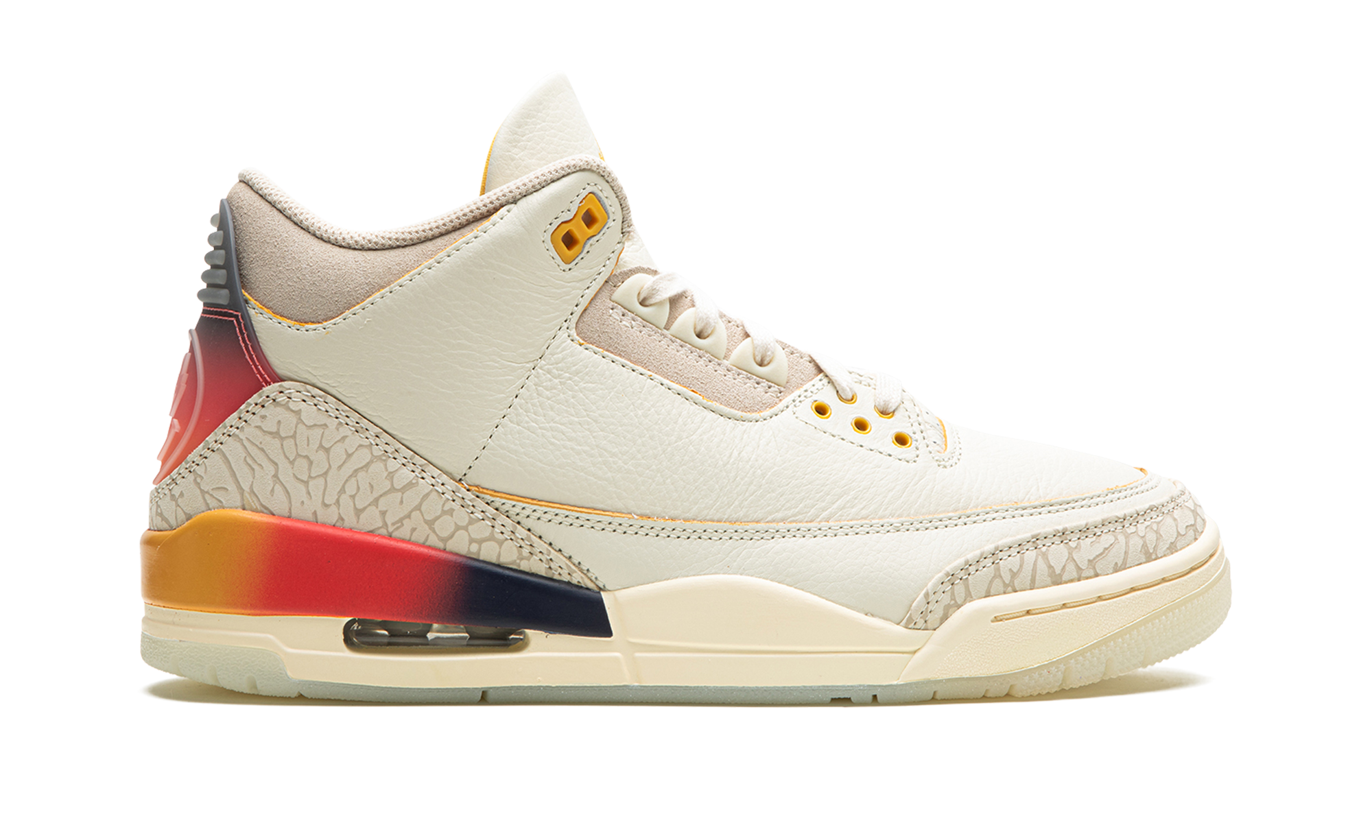 jordan 3 retro sp j balvin medellin sunset+FN0344-901+right view