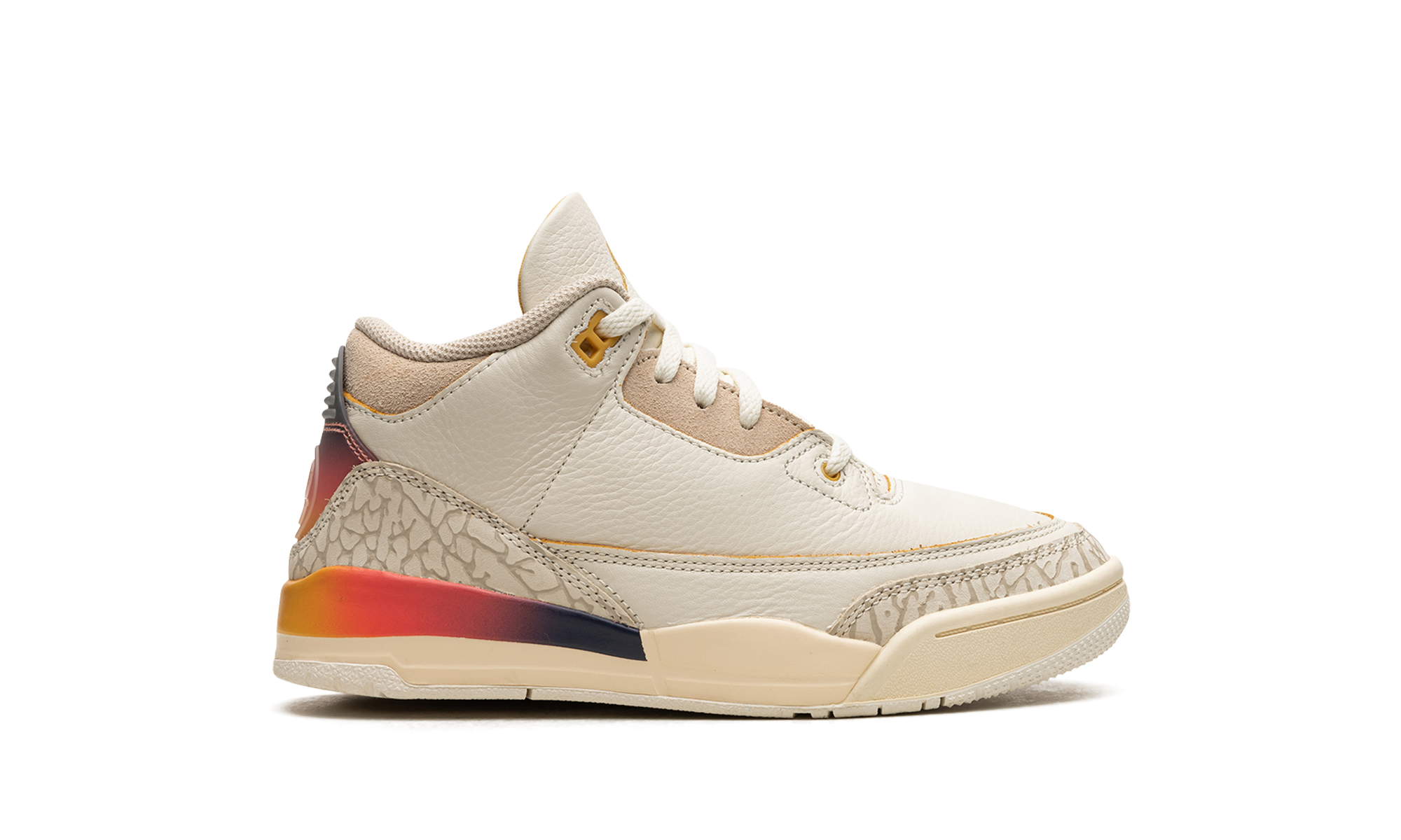 jordan 3 retro sp j balvin medellin sunset ps+FN0346-901+right view