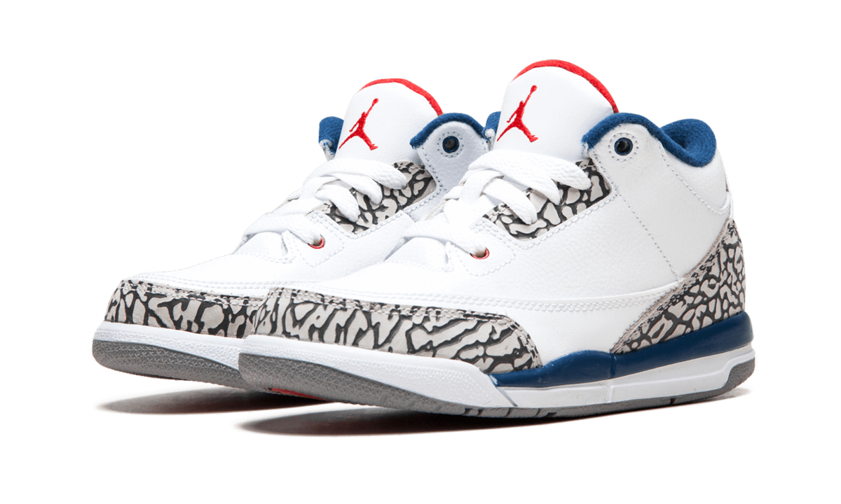jordan 3 retro true blue 2016 ps+429487-106+diagnol left view
