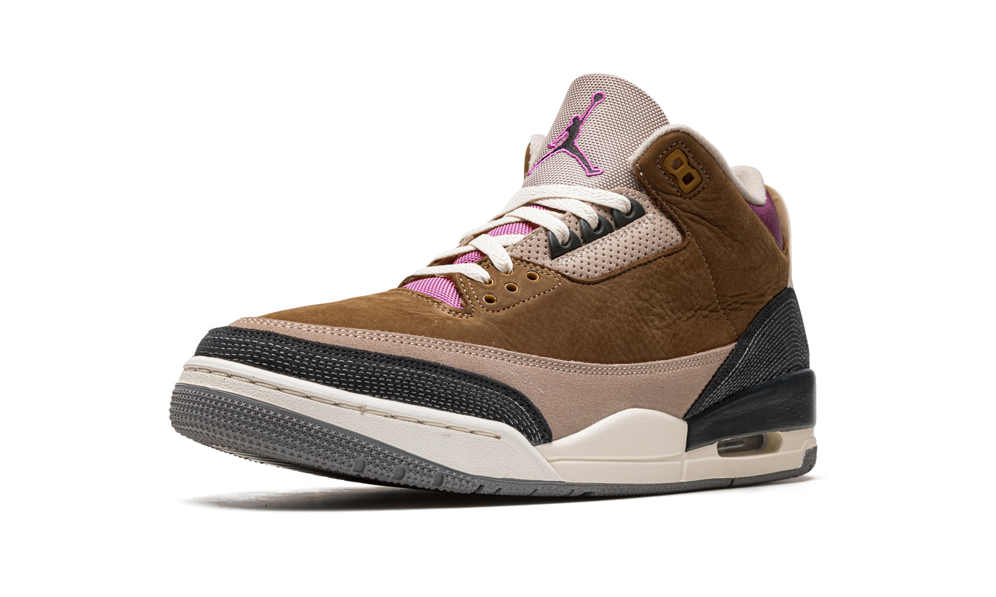 jordan 3 retro winterized archaeo brown+DR8869-200+left diagnol single view