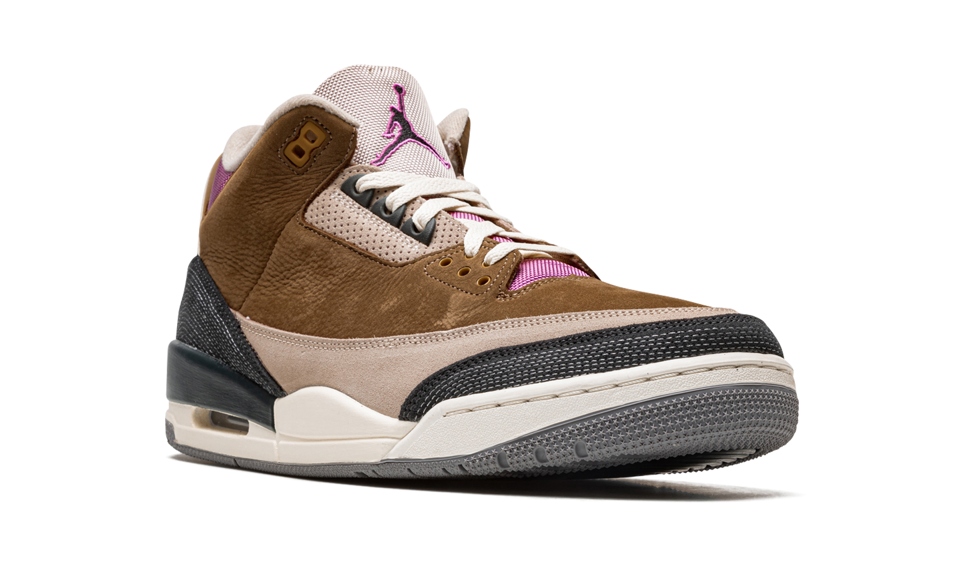 jordan 3 retro winterized archaeo brown+DR8869-200+diagnol right view