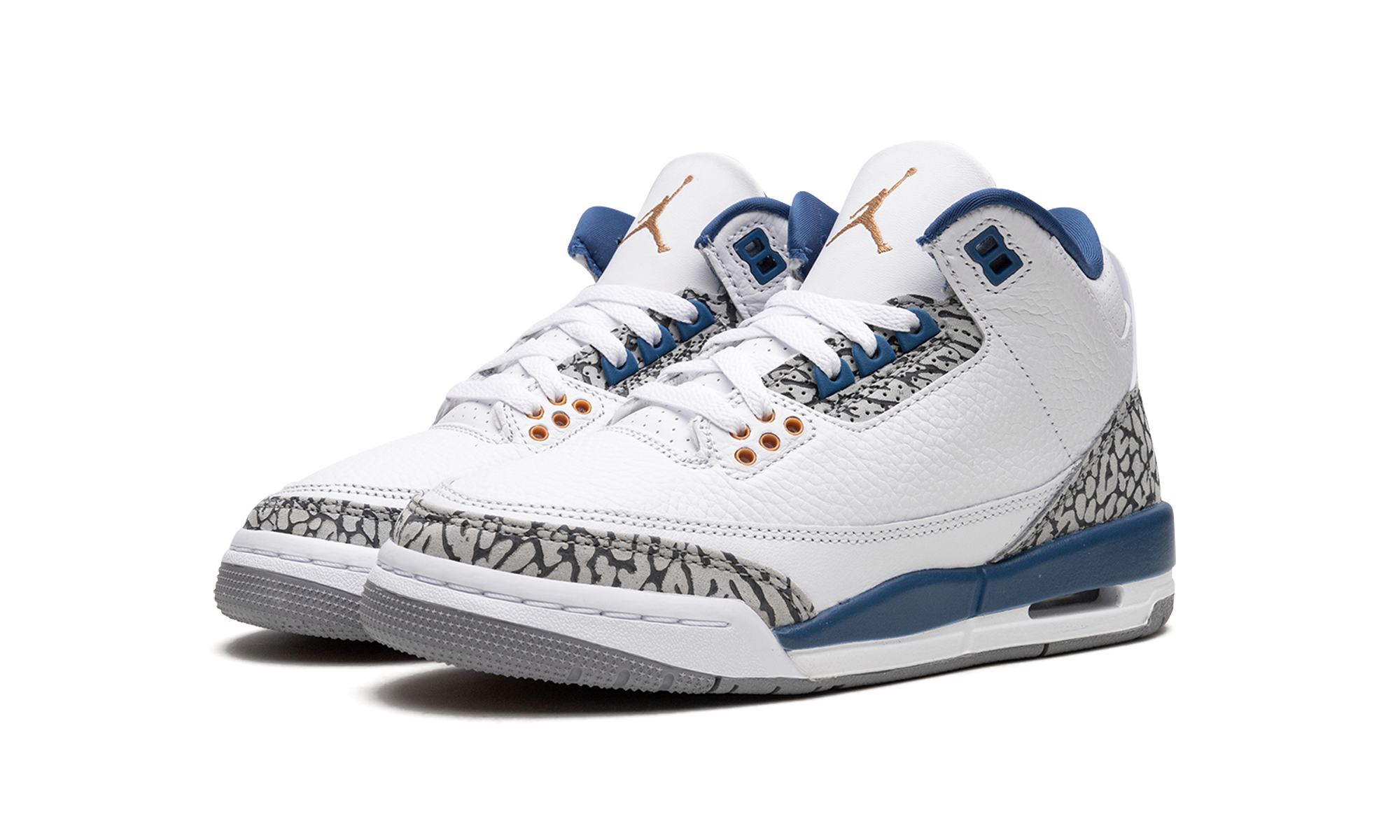 jordan 3 retro wizards gs+DM0967-148+diagnol left view