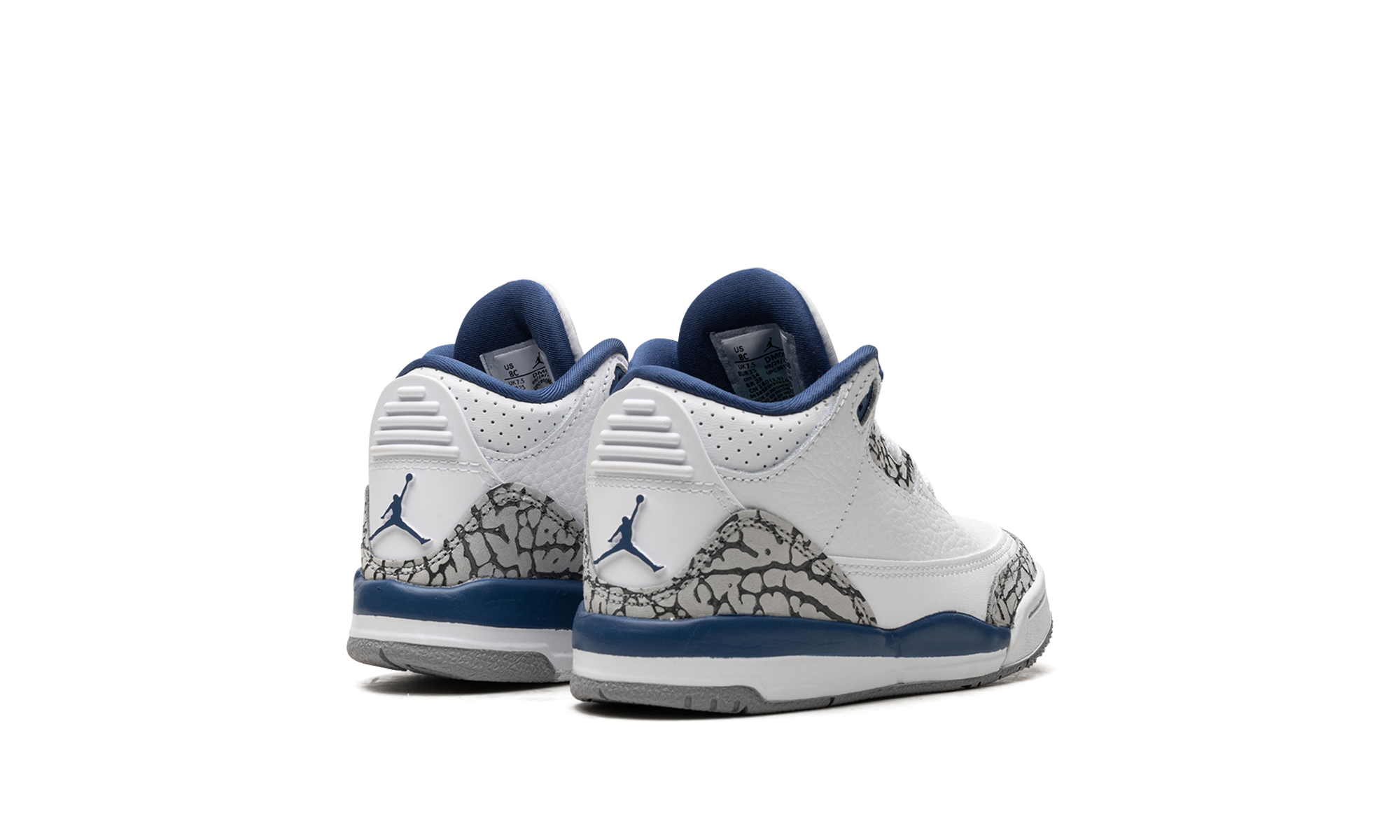 jordan 3 retro wizards td+DM0968-148+diagnol left view