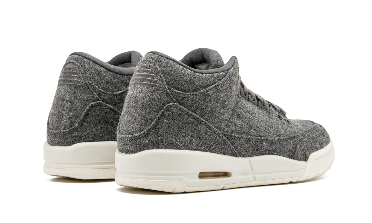 jordan 3 retro wool gs+861427-004+diagnol right behind view