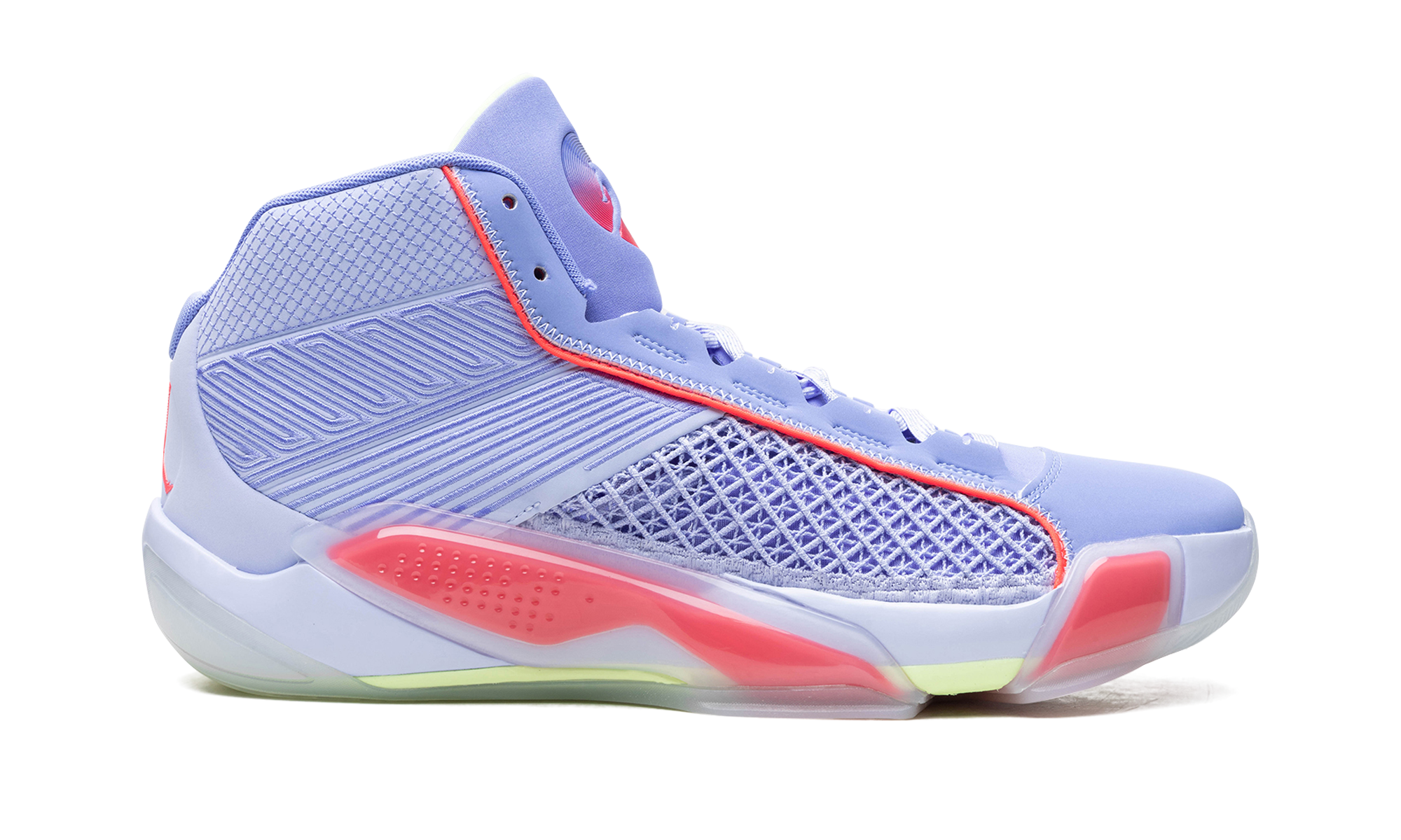jordan 38 fadeaway translucent outsole+DZ3356-500+right view