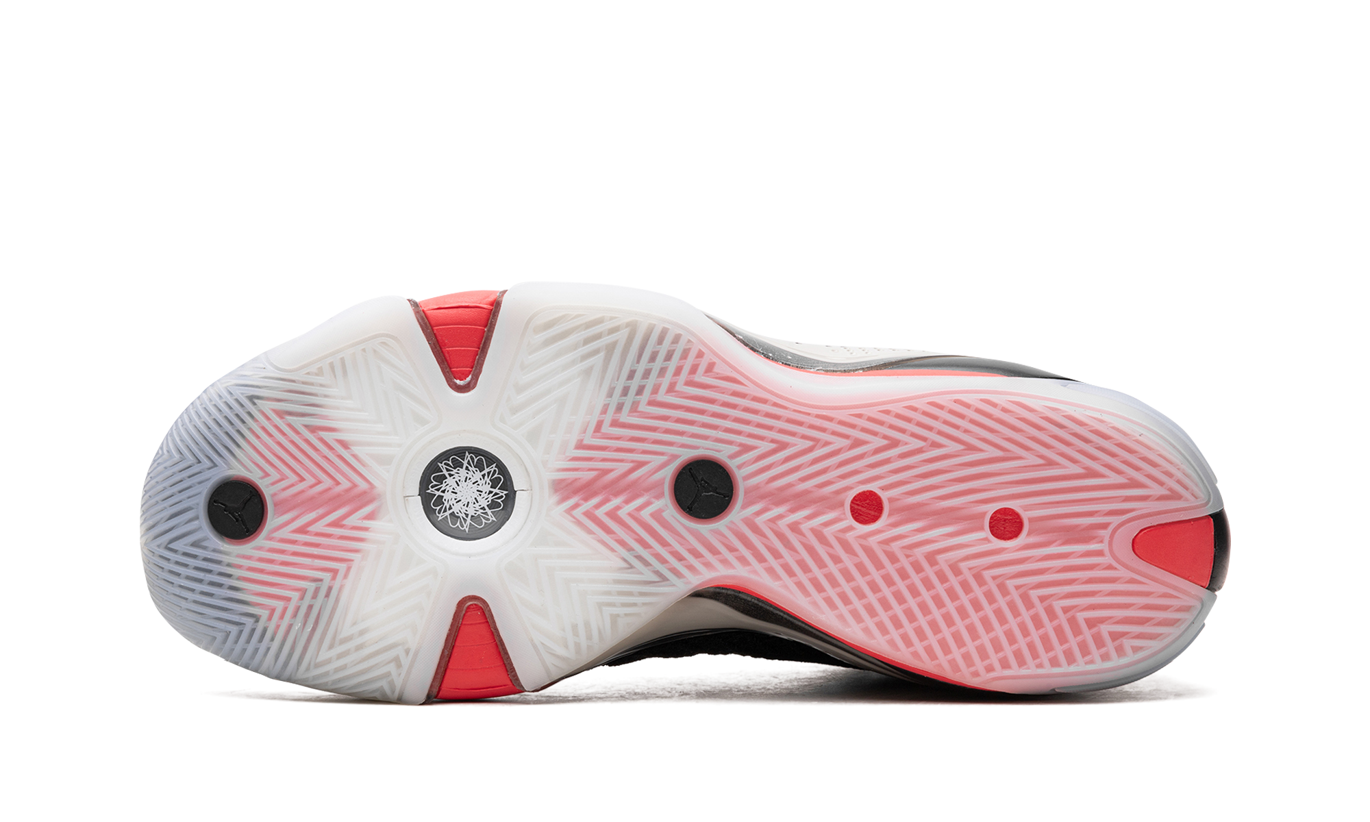 jordan 38 fundamentals clear sole+DZ3356-106+bottom view