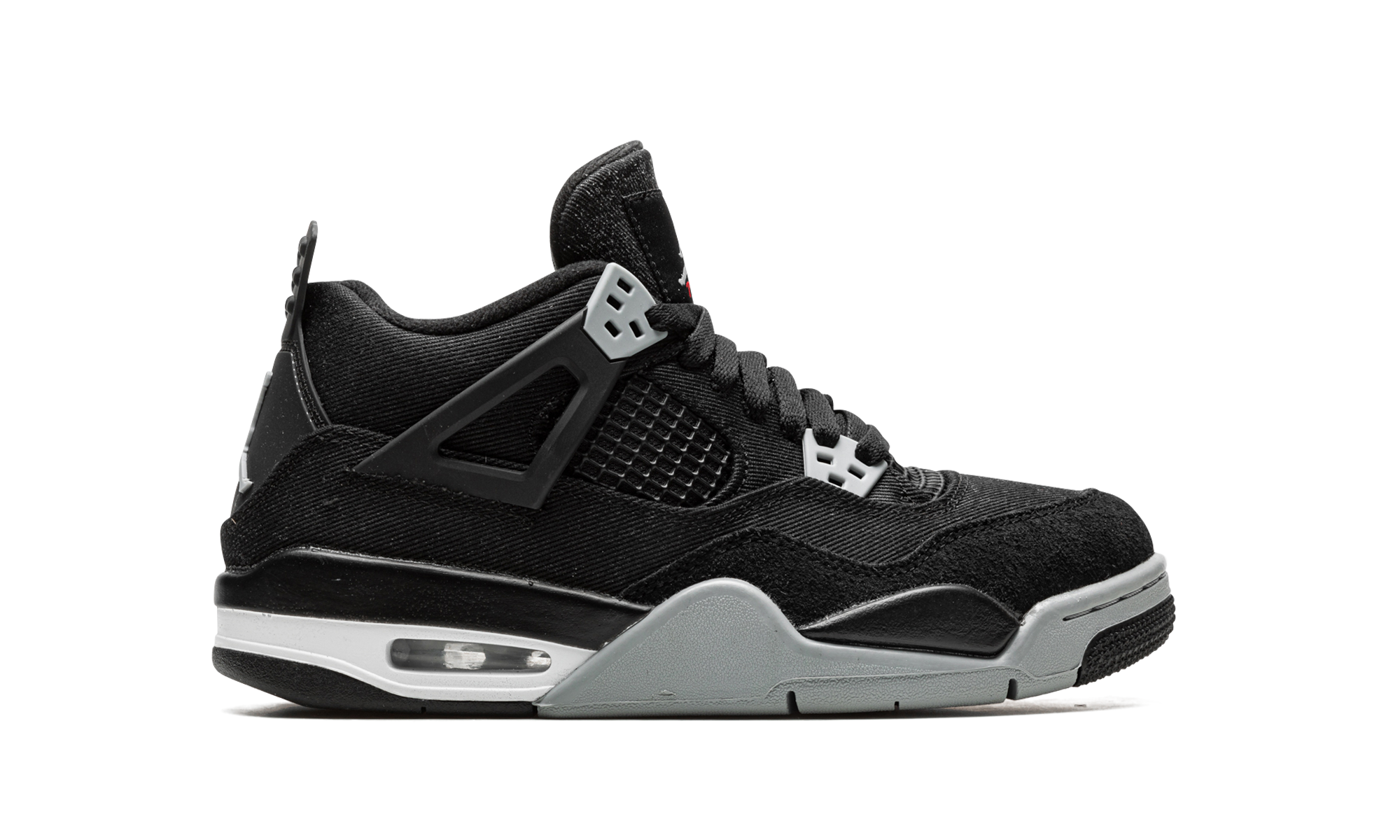 jordan 4 retro black canvas gs+DV0553-006+right view