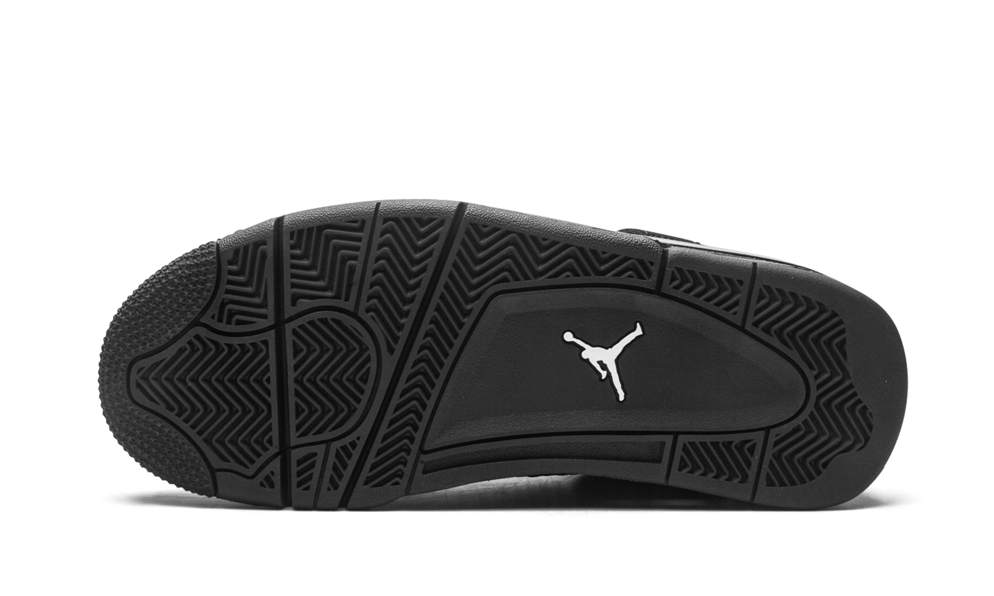 jordan 4 retro black cat 2020 gs+408452-010+bottom view