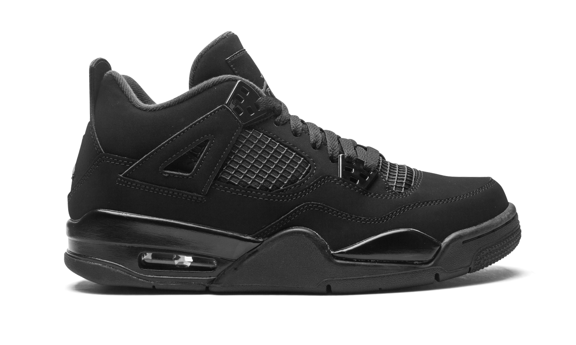 jordan 4 retro black cat 2020 gs+408452-010+right view