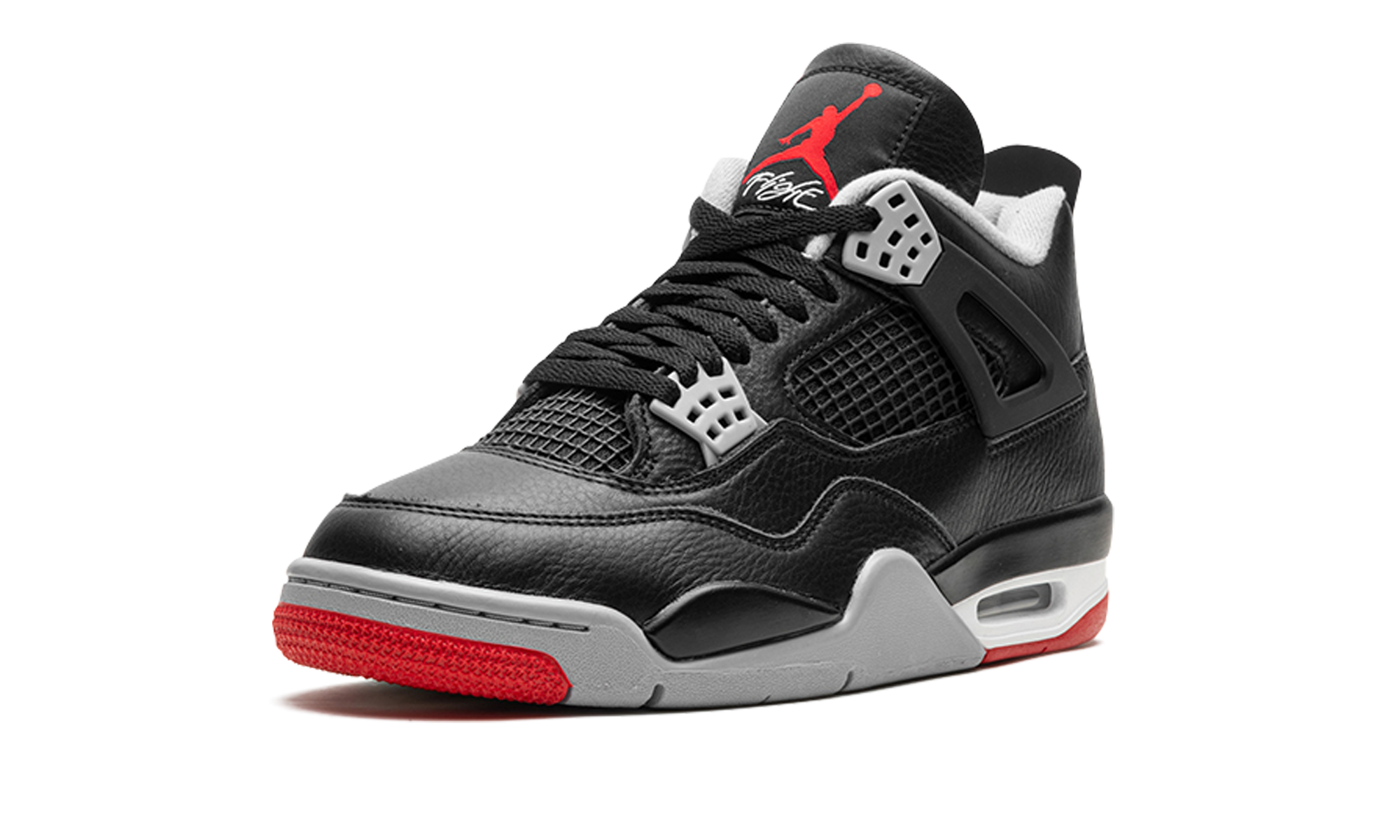 jordan 4 retro bred reimagined+FV5029-006+left diagnol single view