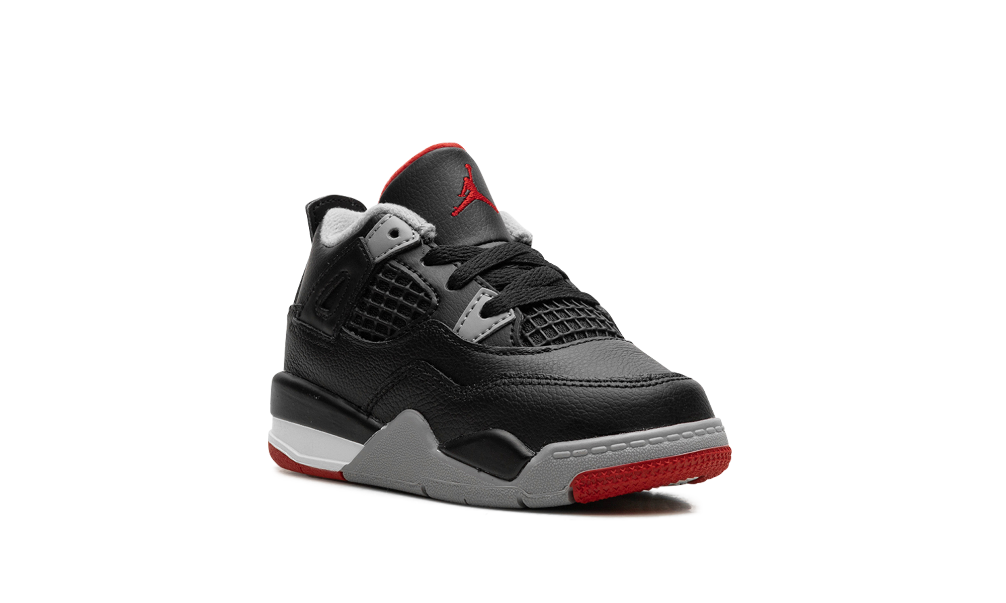 jordan 4 retro bred reimagined td+BQ7670-006+diagnol right view