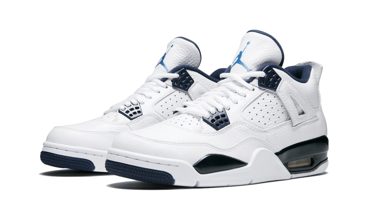 jordan 4 retro columbia 2015+314254-107+diagnol left view