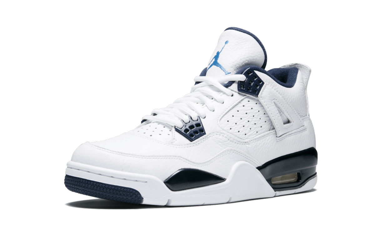 jordan 4 retro columbia 2015+314254-107+left diagnol single view