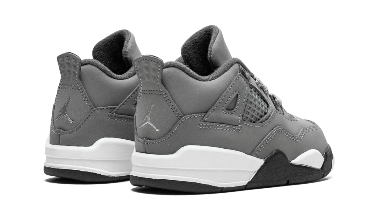 jordan 4 retro cool grey 2019 td+BQ7670-007+diagnol right behind view