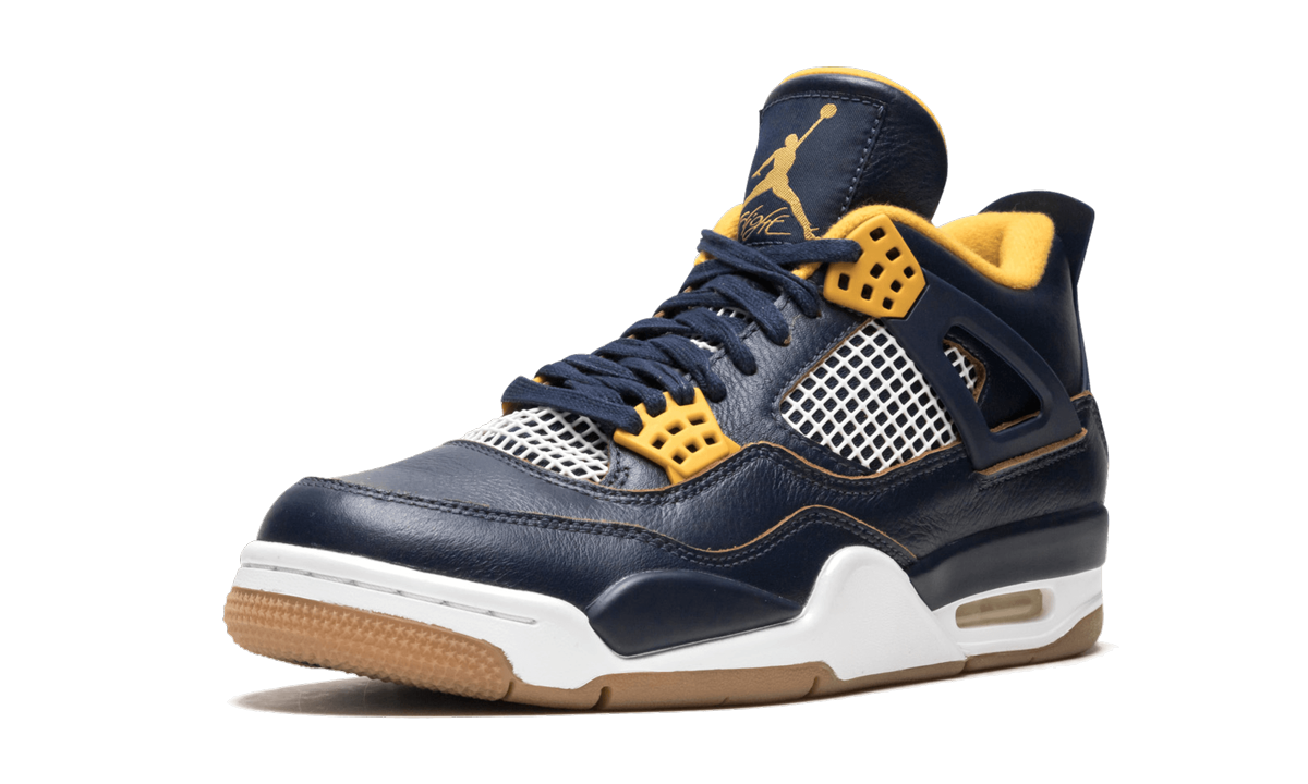 jordan 4 retro dunk from above+308497-425+left diagnol single view