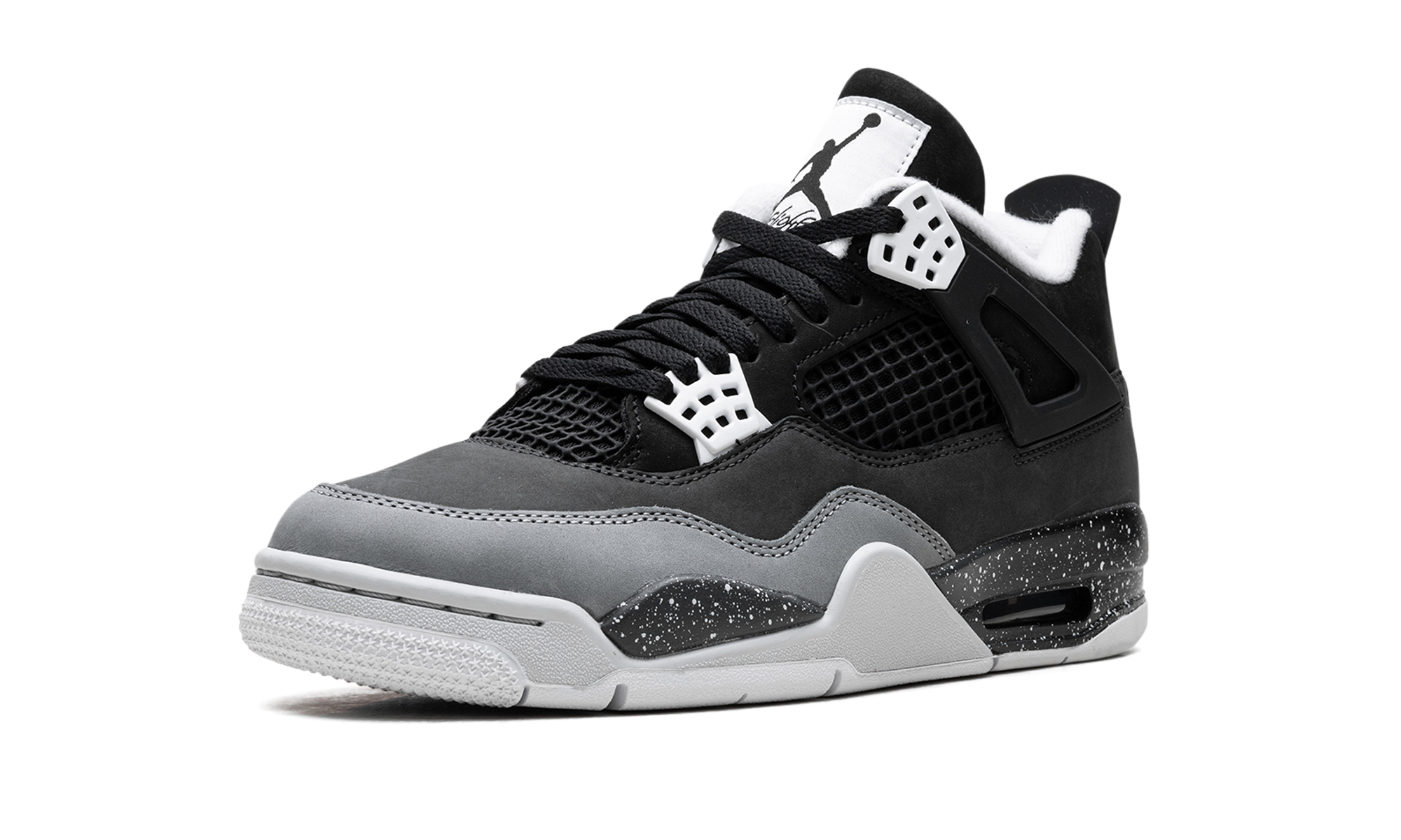 jordan 4 retro fear 2024+FQ8138-002+left diagnol single view