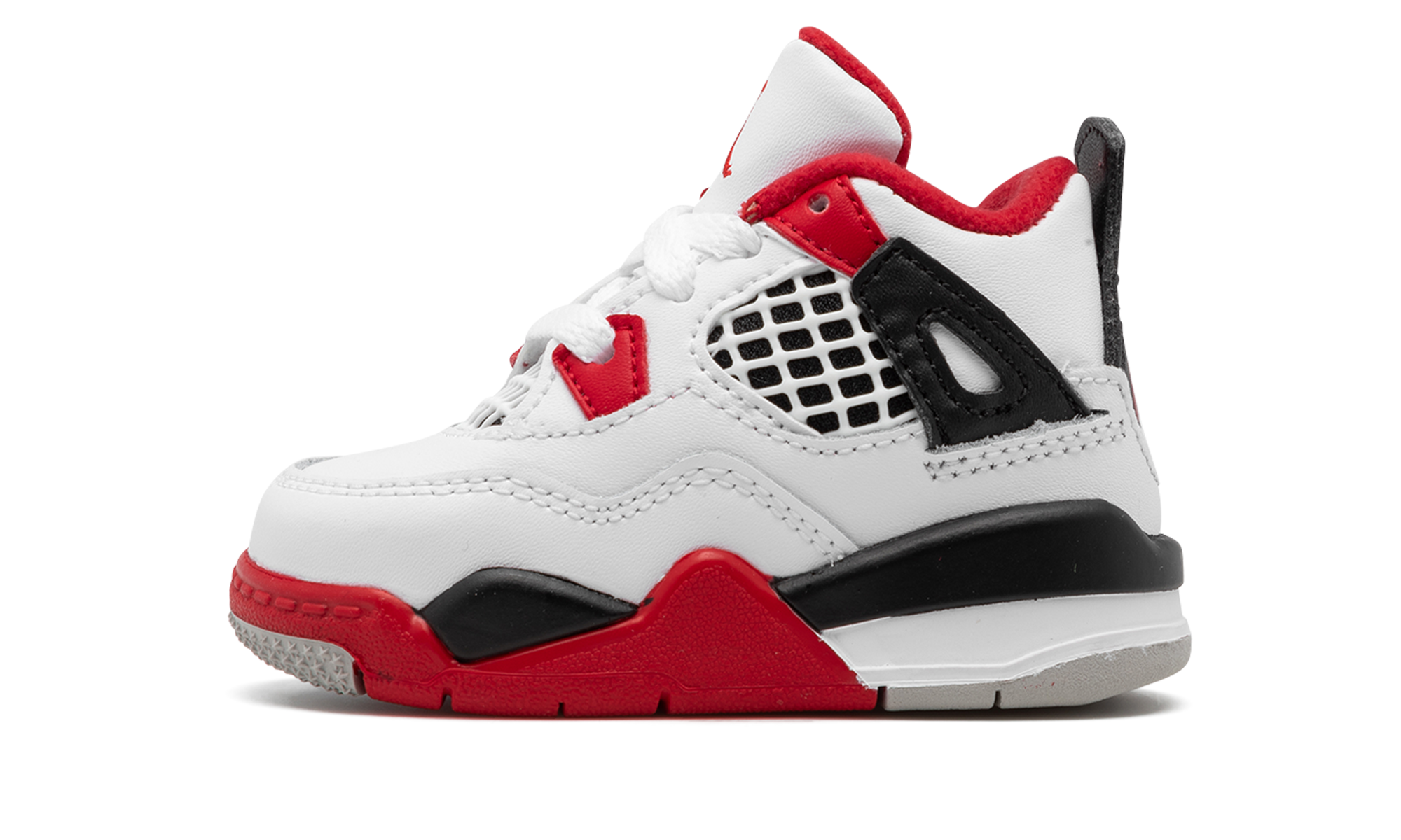 jordan 4 retro fire red 2020 td+BQ7670-160+diagnol right view 1