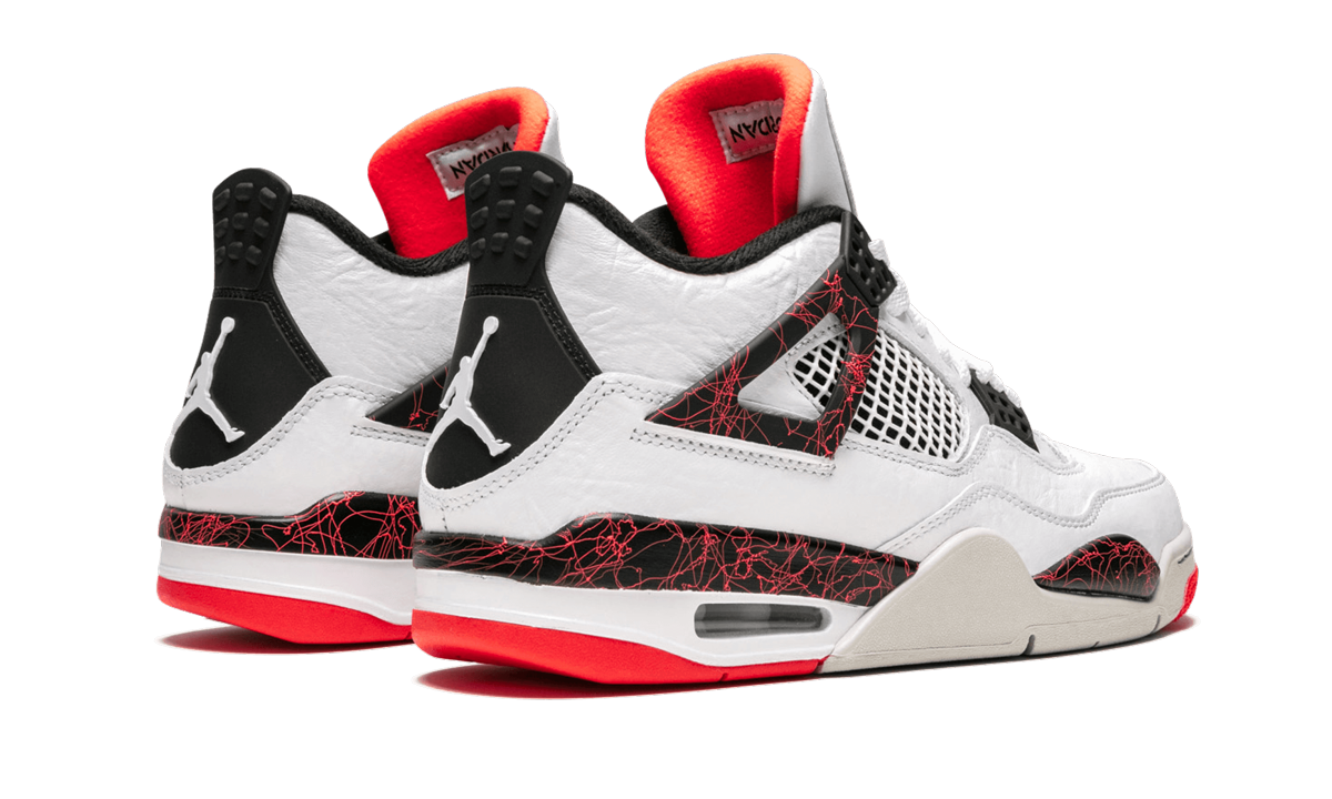 jordan 4 retro flight nostalgia+308497-116+diagnol right behind view