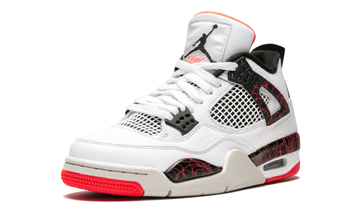 jordan 4 retro flight nostalgia+308497-116+left diagnol single view