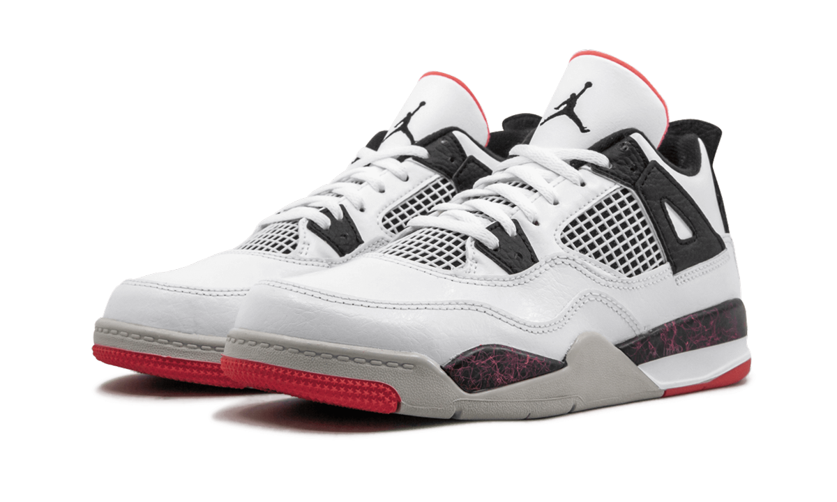 jordan 4 retro flight nostalgia ps+BQ7669-116+diagnol left view