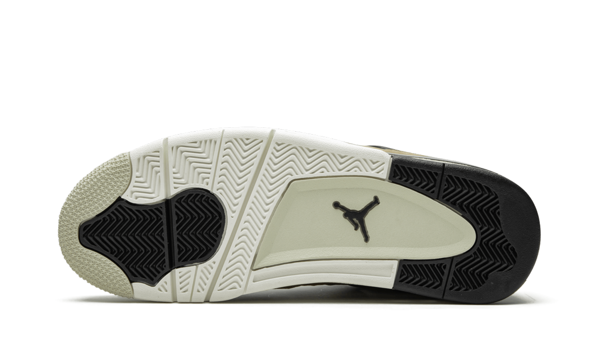 jordan 4 retro fossil women s+AQ9129-200+bottom view